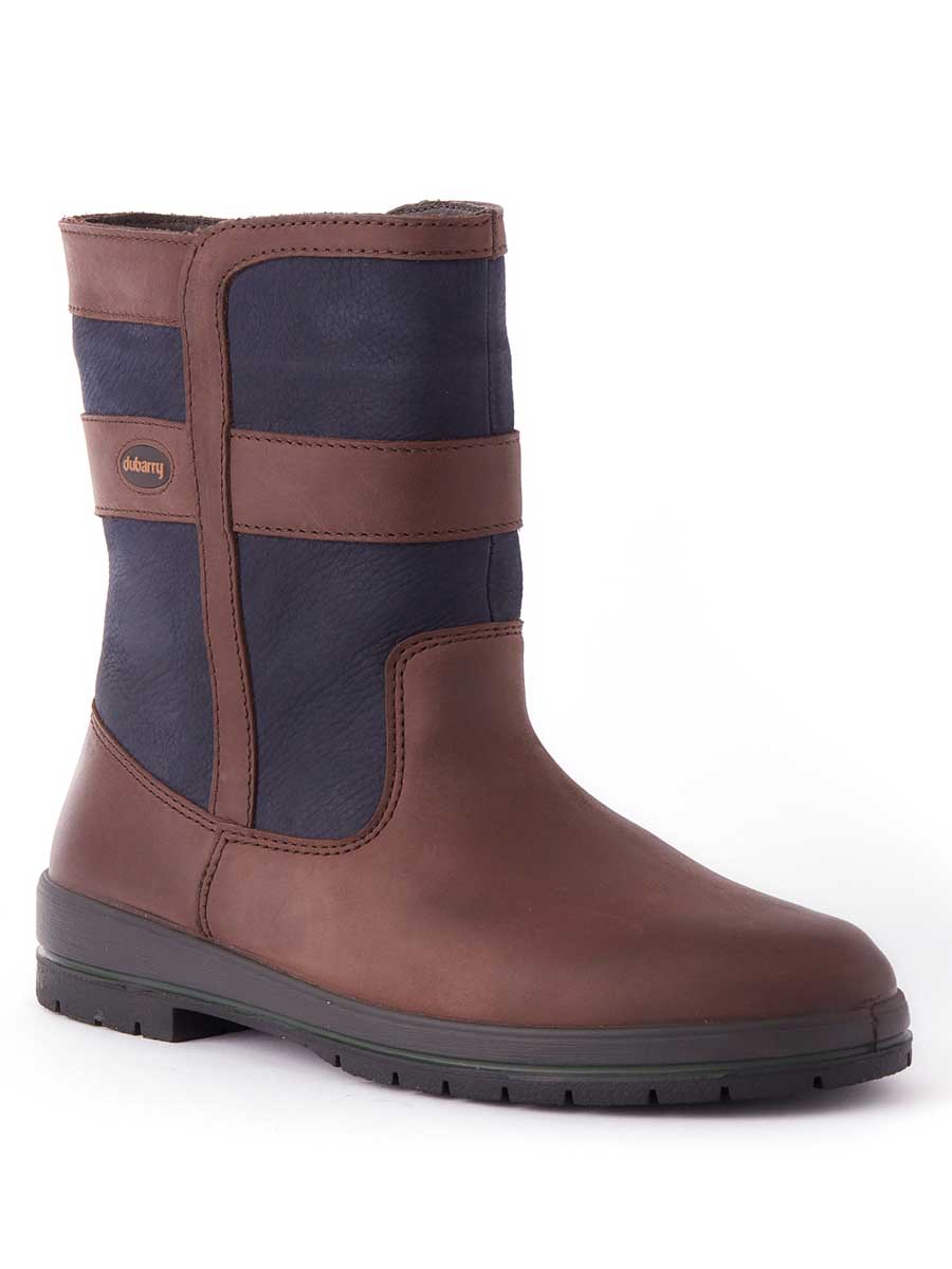 30% OFF DUBARRY Roscommon Country Boots - Navy & Brown - Size: UK 5.5 (EU39)