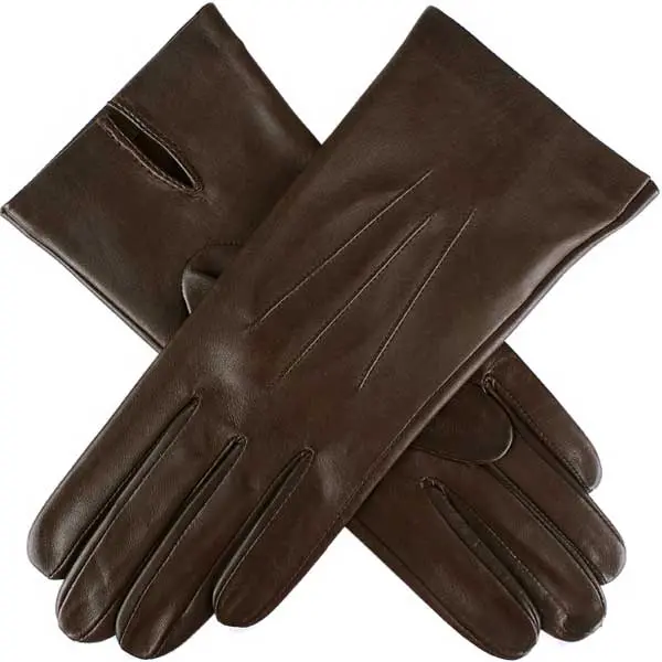30% OFF - DENTS Joanna Unlined Leather Gloves - Womens - Mocha - Size: 8