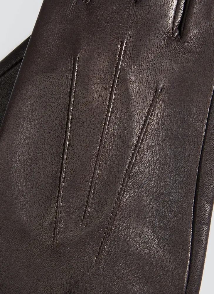 30% OFF - DENTS Joanna Unlined Leather Gloves - Womens - Mocha - Size: 8 - Image 2