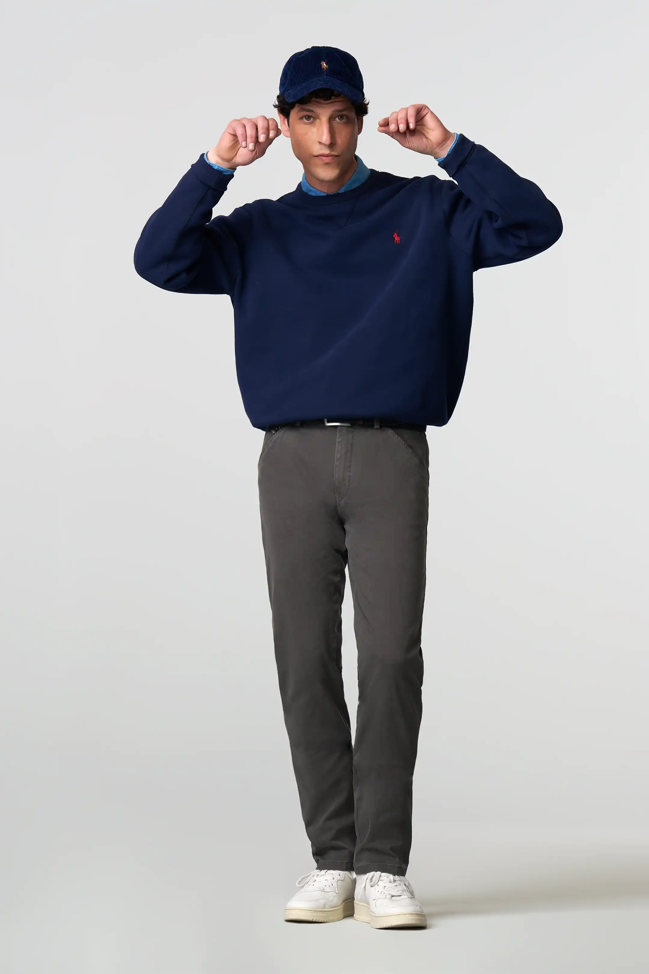 40% OFF - MEYER Chicago Trousers - 5613 Fine Micro Cotton Chinos - Mid Grey - Size: 36 REGULAR - Image 6