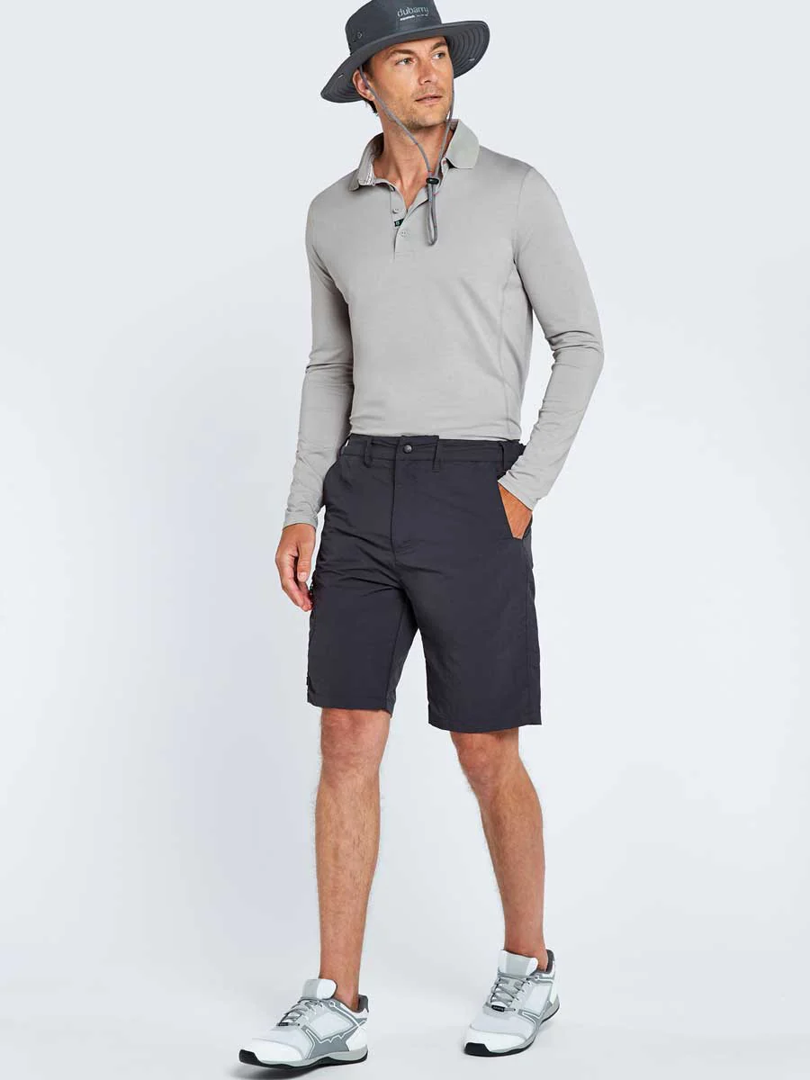 DUBARRY Freshford Unisex Long-Sleeved Technical Polo - Platinum - Image 7