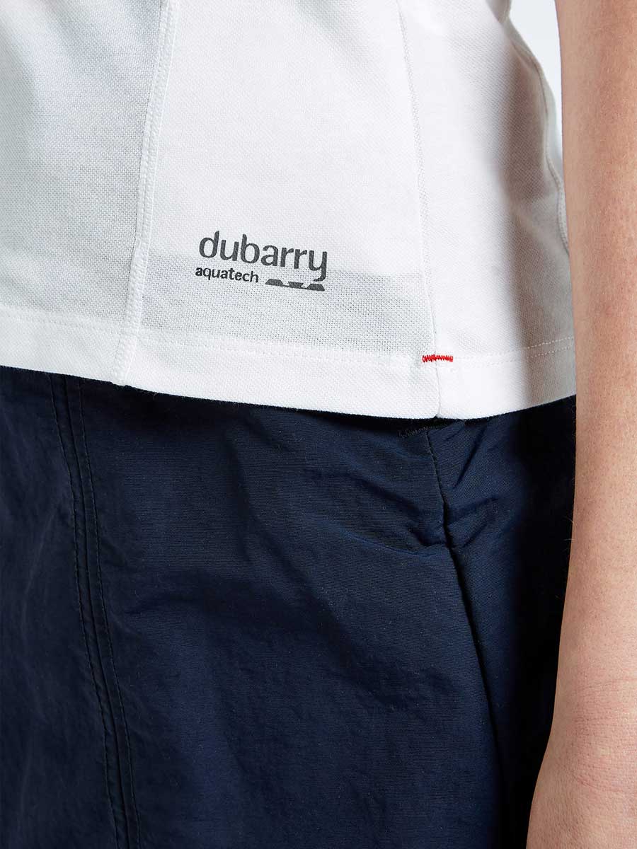40% OFF DUBARRY Martinique Womens Short-Sleeve Polo - White - Size: UK 8 (EU: 34) - Image 2