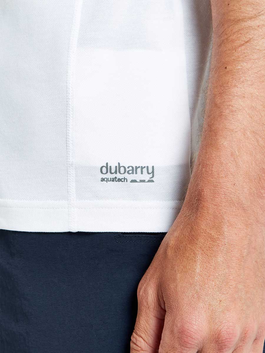 DUBARRY Sorrento Short-Sleeved Technical Polo - Men's - White - Image 2