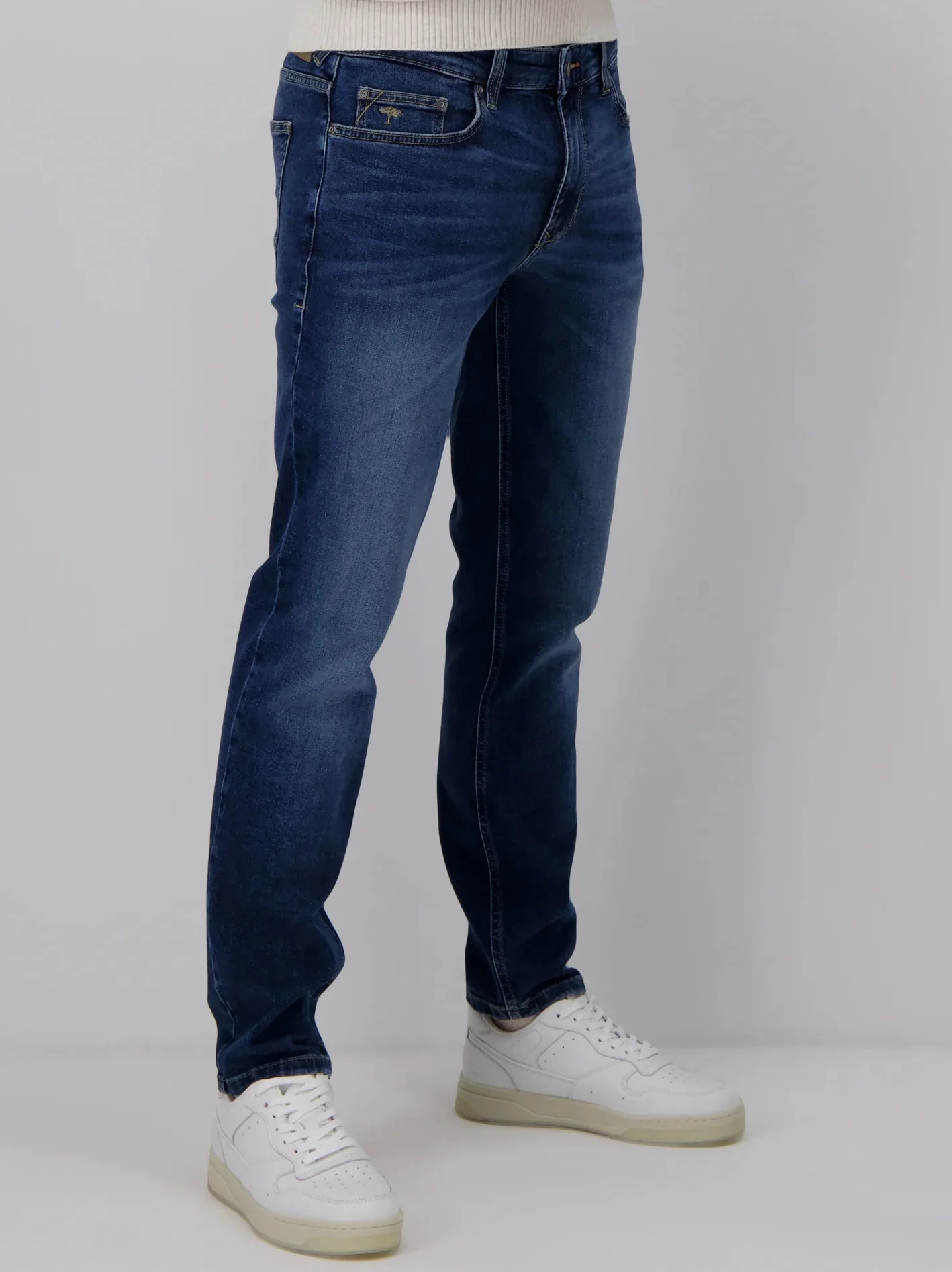 50% OFF - FYNCH HATTON Denim Jeans - Men's Modern Slim Fit – Blue Blue - Size: 32 LONG