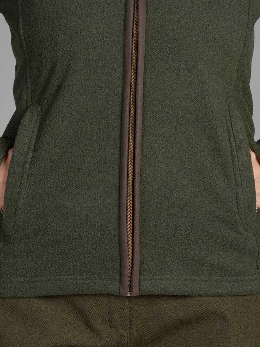 SEELAND Woodcock Fleece Jacket - Women's - Classic Green - Image 3
