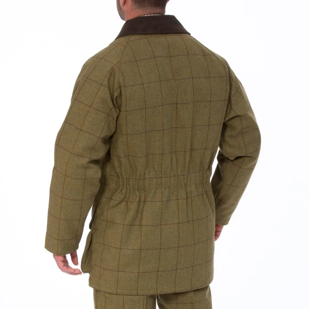 ALAN PAINE Rutland Mens Waterproof Shooting Coat - Lichen - Image 4