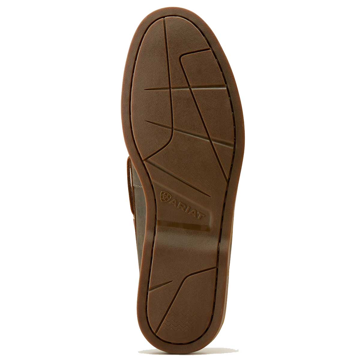 ARIAT Antigua Deck Shoes - Mens - Olive Night - Image 2