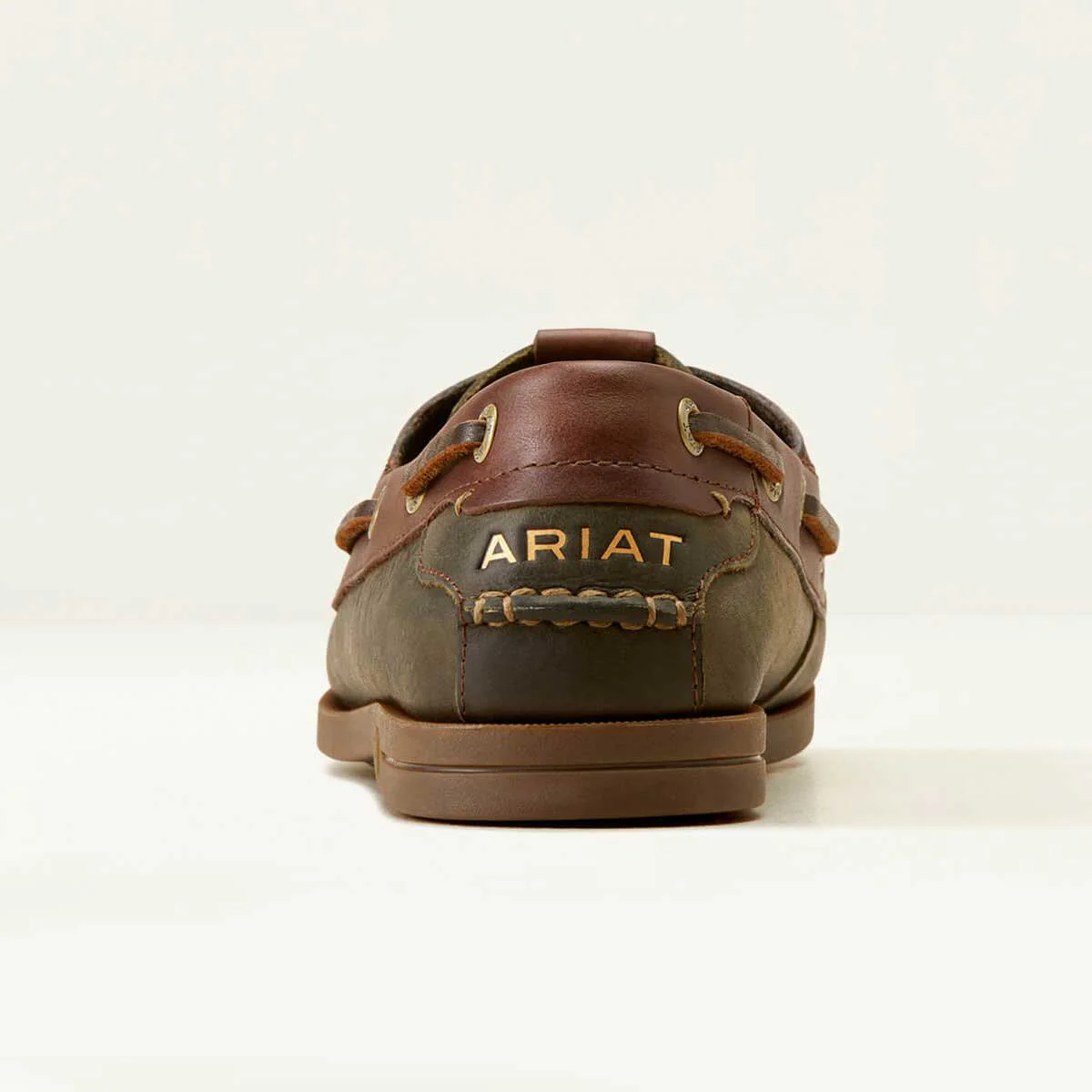 ARIAT Antigua Deck Shoes - Womens - Olive Night - Image 4