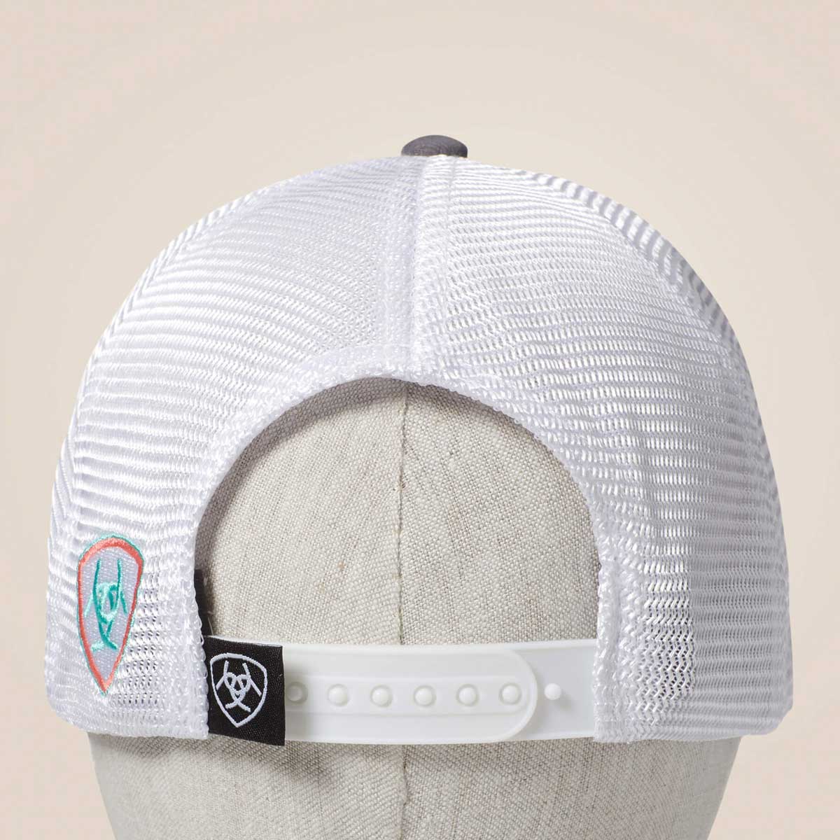 ARIAT Aztec Logo Trucker Cap - Women's - Grey - Image 2
