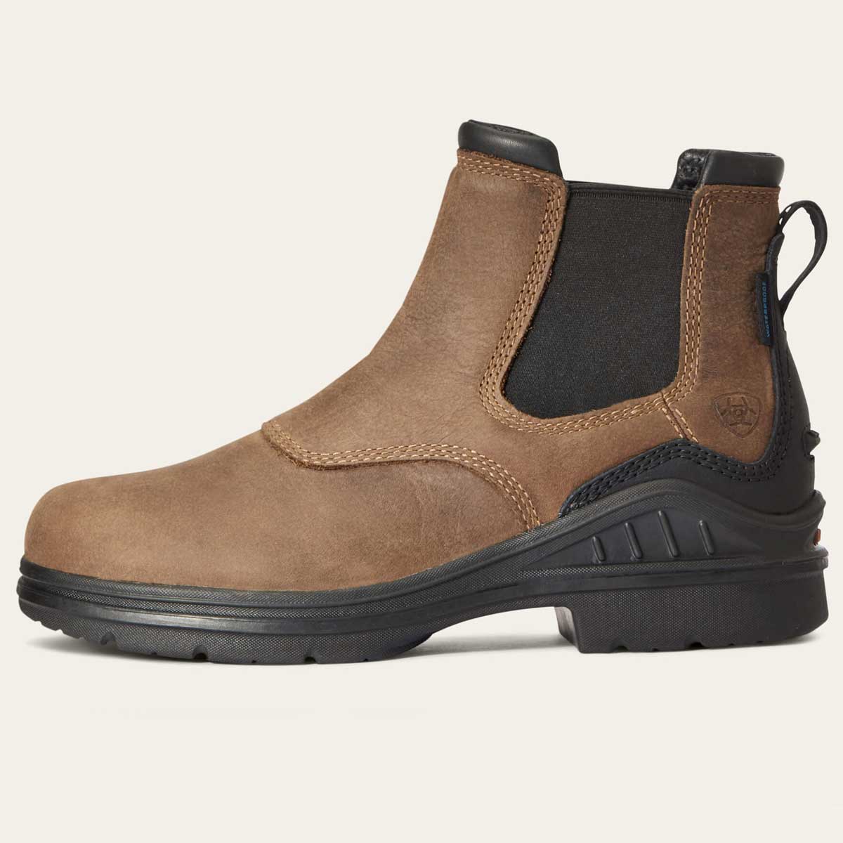 ARIAT Barnyard Twin Gore II Waterproof Boots - Womens - Antique Brown - Image 3