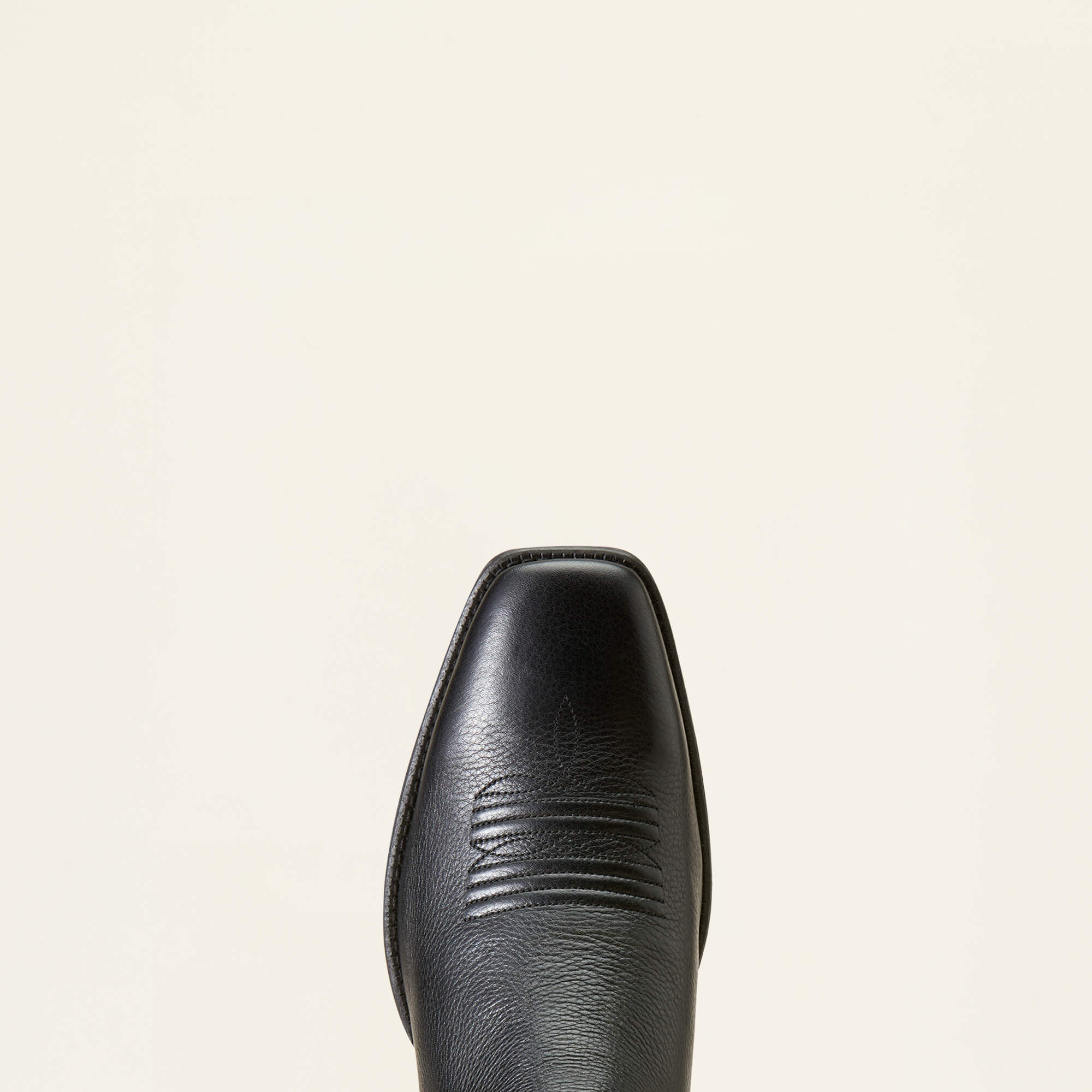 ARIAT Booker Ultra Square Toe Western Boots - Mens - Black Deertan - Image 5