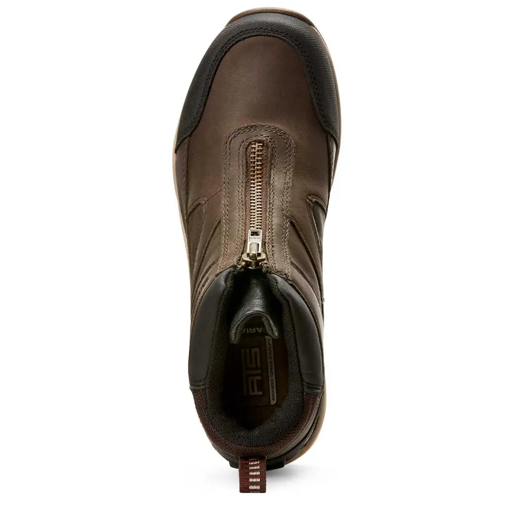 ARIAT Telluride Zip Boots - Womens Waterproof H20 - Dark Brown - Image 4