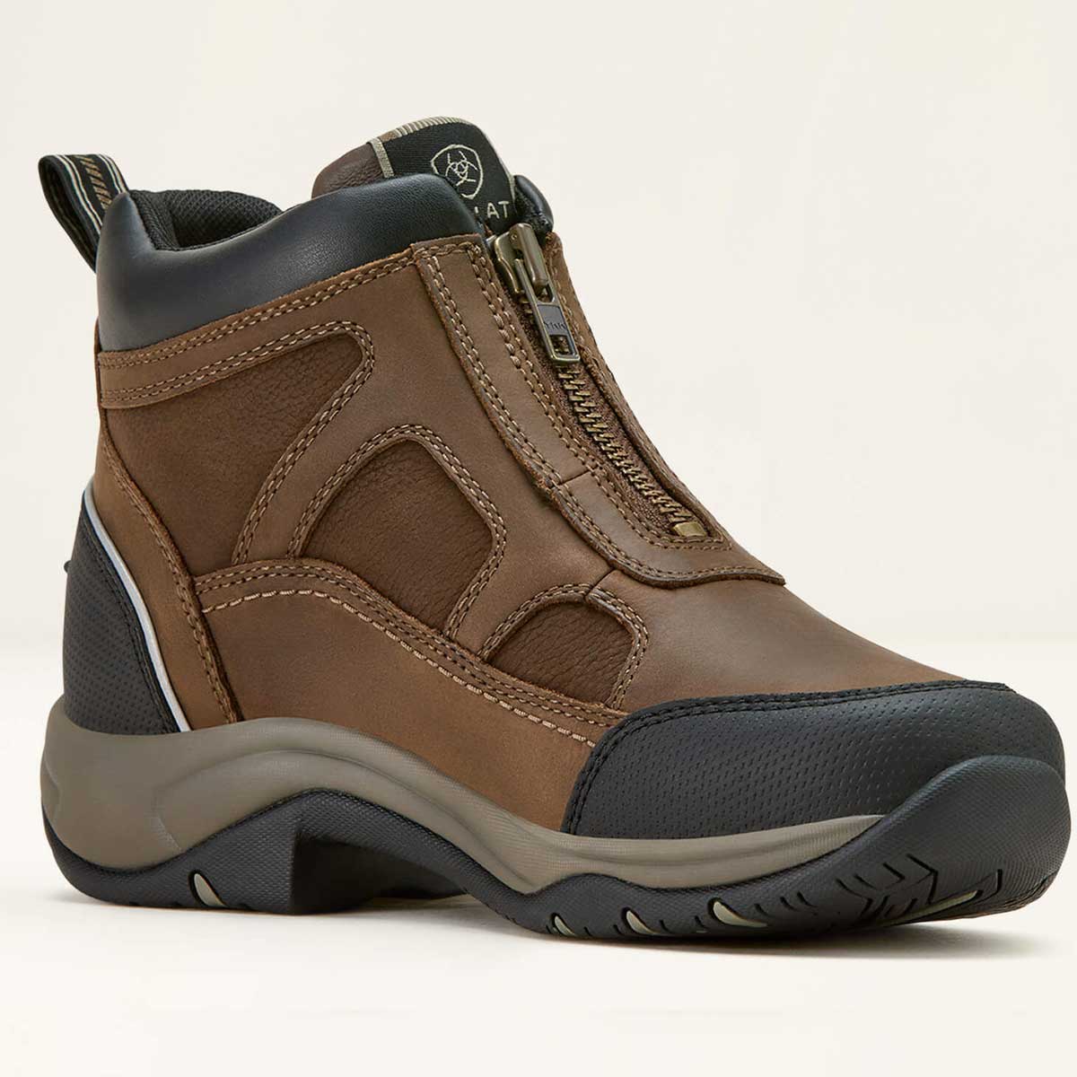 ARIAT Boots - Womens Terrain H20 Zip Waterproof - Palm Brown - Image 6