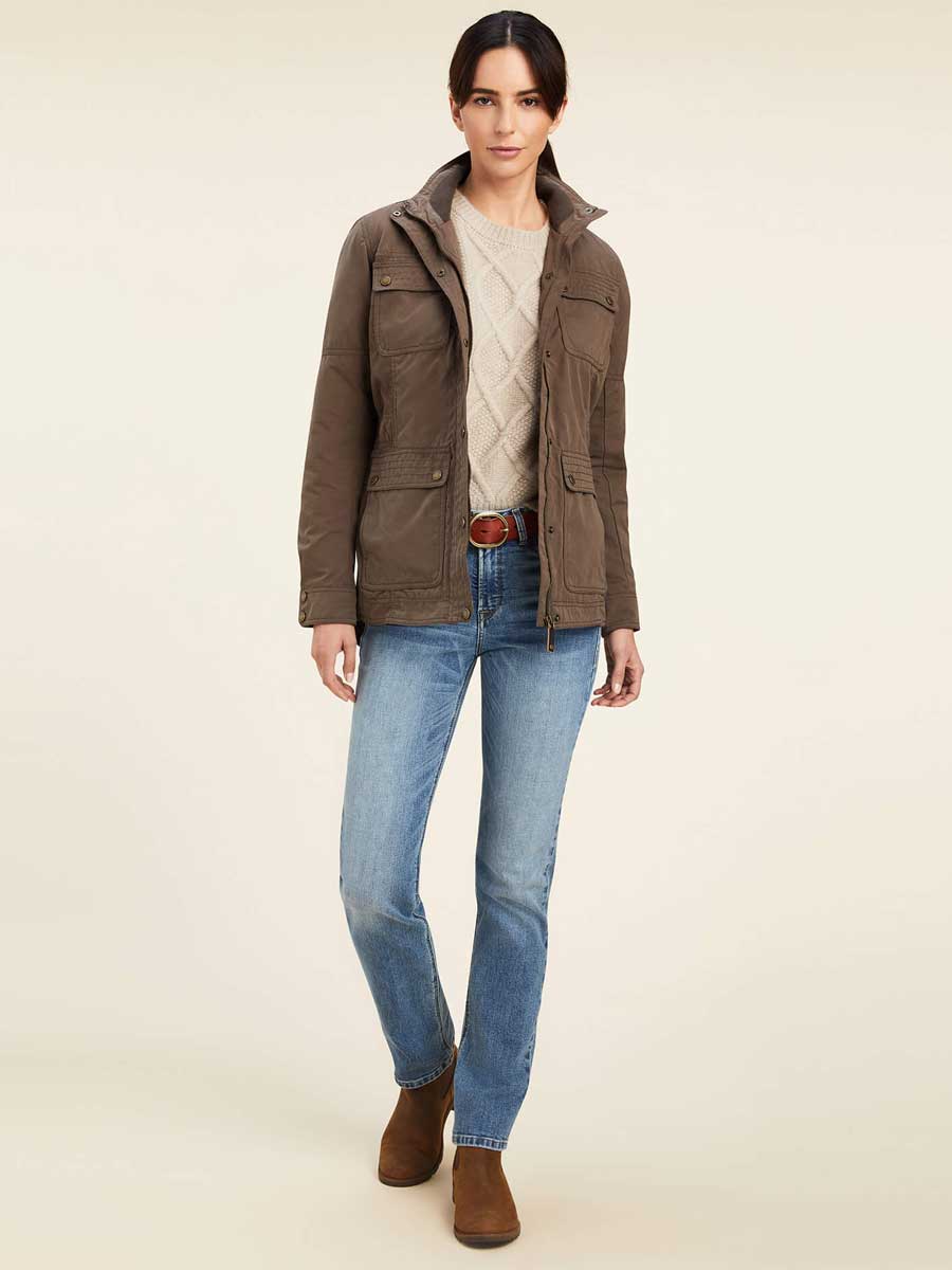 ARIAT Calumet Field Jacket - Women's - Banyan Bark - Image 4
