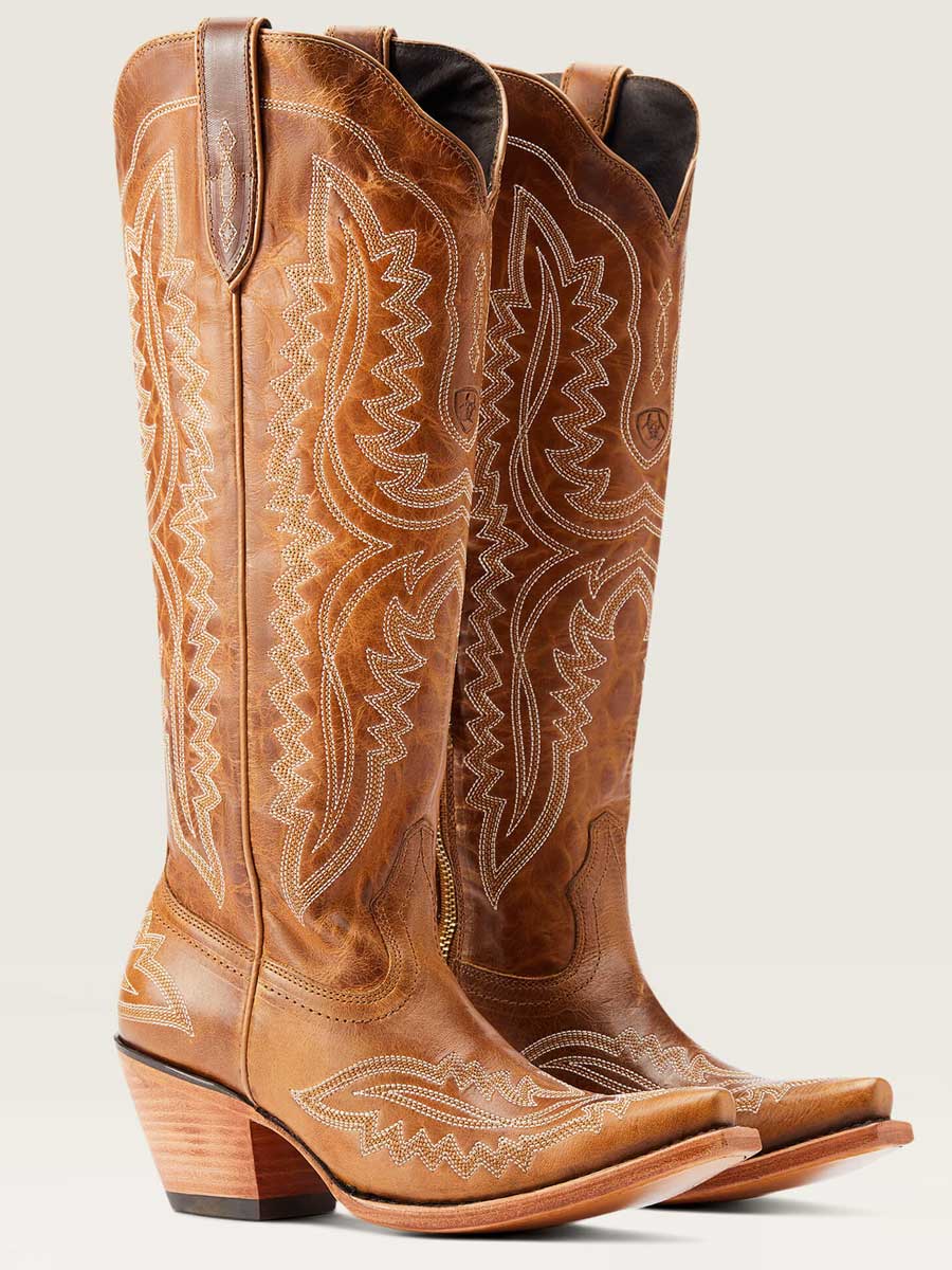 ARIAT Casanova X Toe Western Boots - Womens Cowgirl - Shades of Grain - Image 8