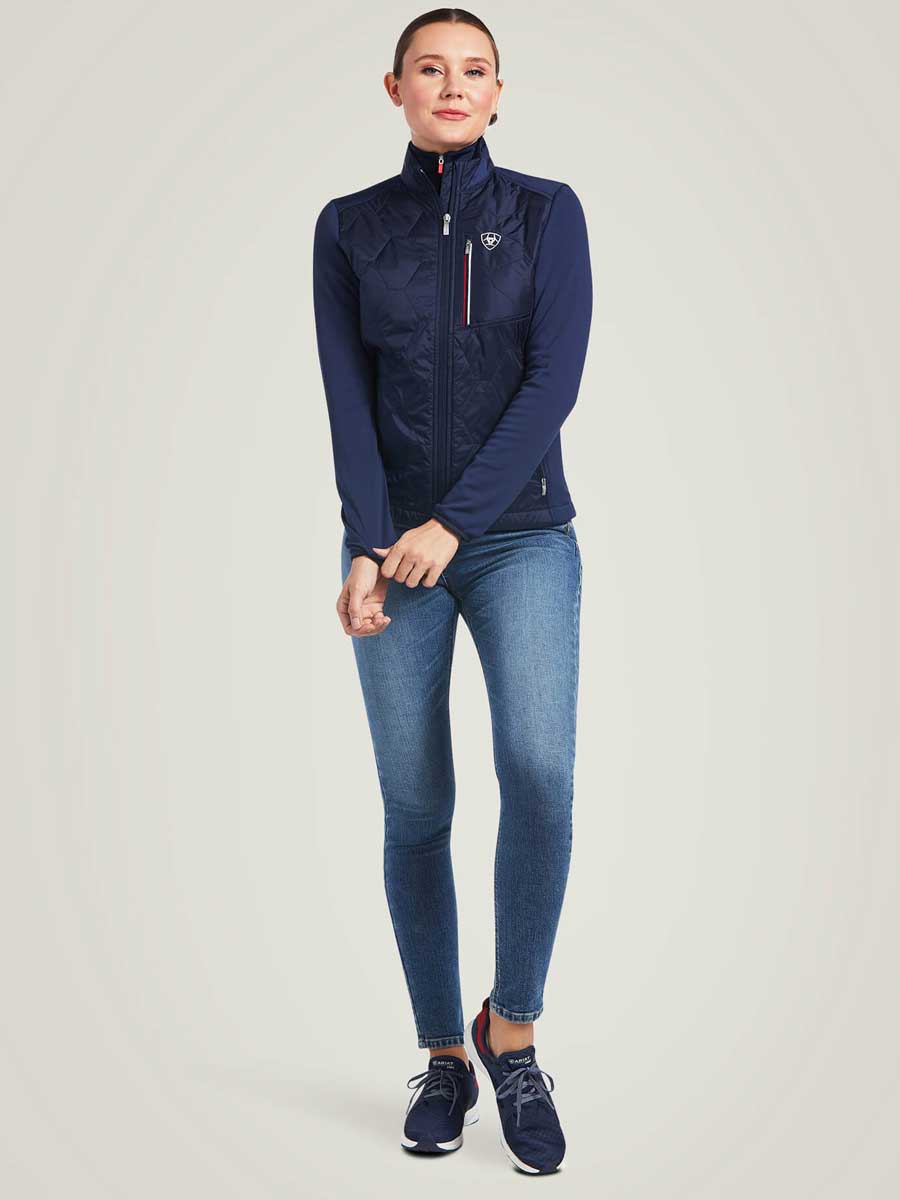 ARIAT Fusion Insulated Jacket - Womens - Navy - Image 4