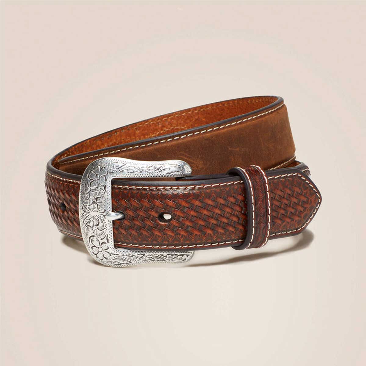 ARIAT Gary Leather Belt - Mens - Brown