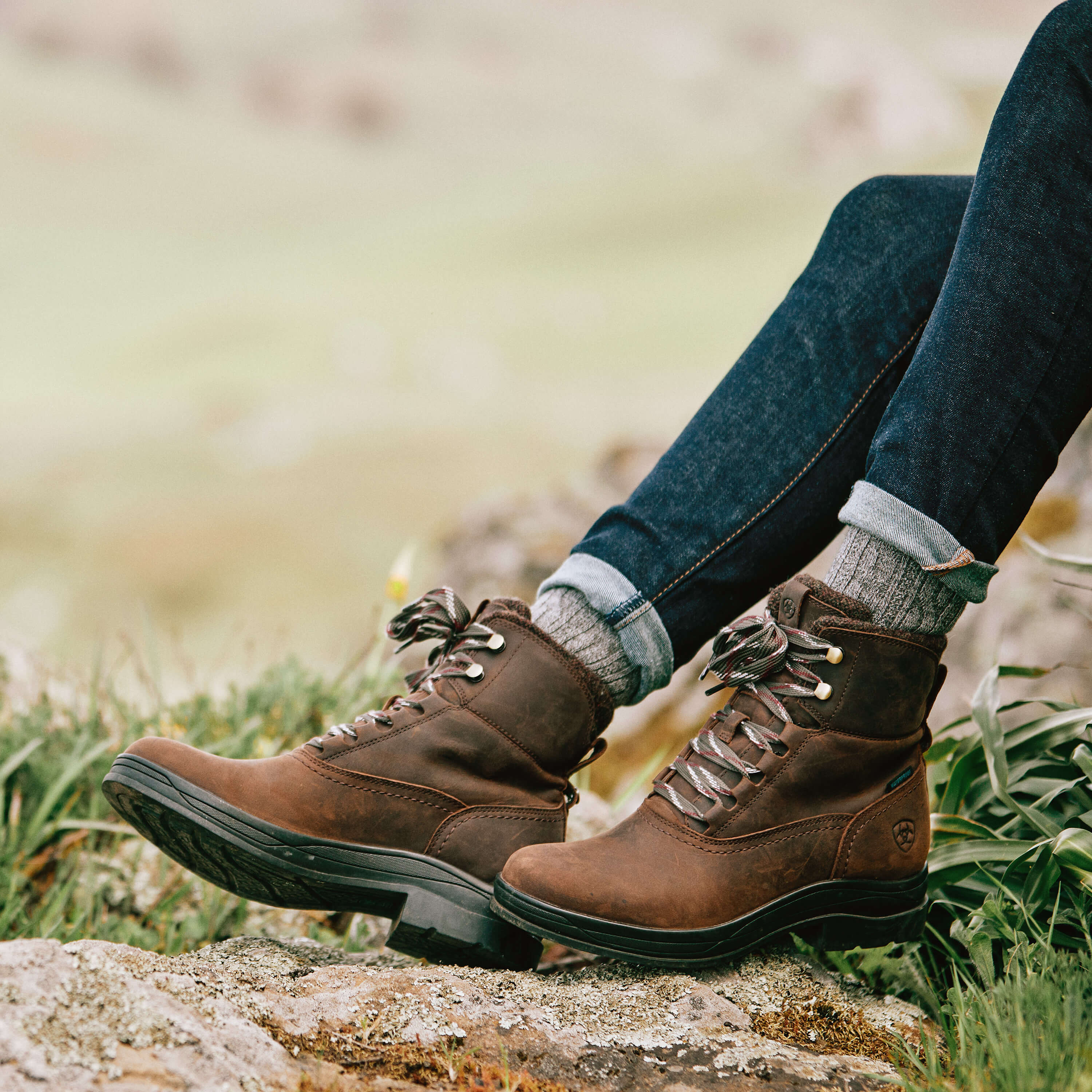 ARIAT Harper H20 Waterproof Boots - Womens - Chocolate - Image 2