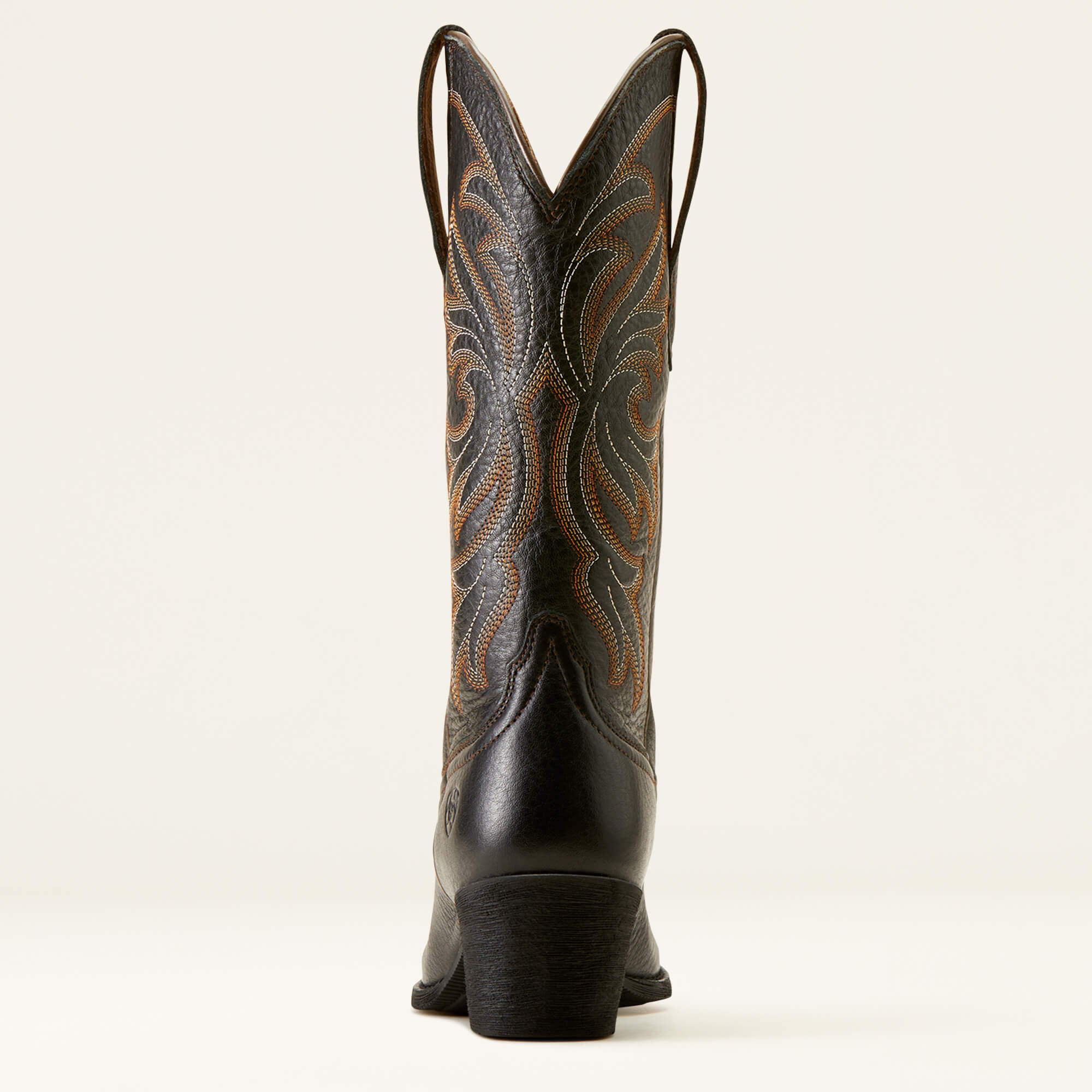 ARIAT Heritage J Toe Stretchfit Western Boots - Womens Cowgirl - Black Deertan - Image 3
