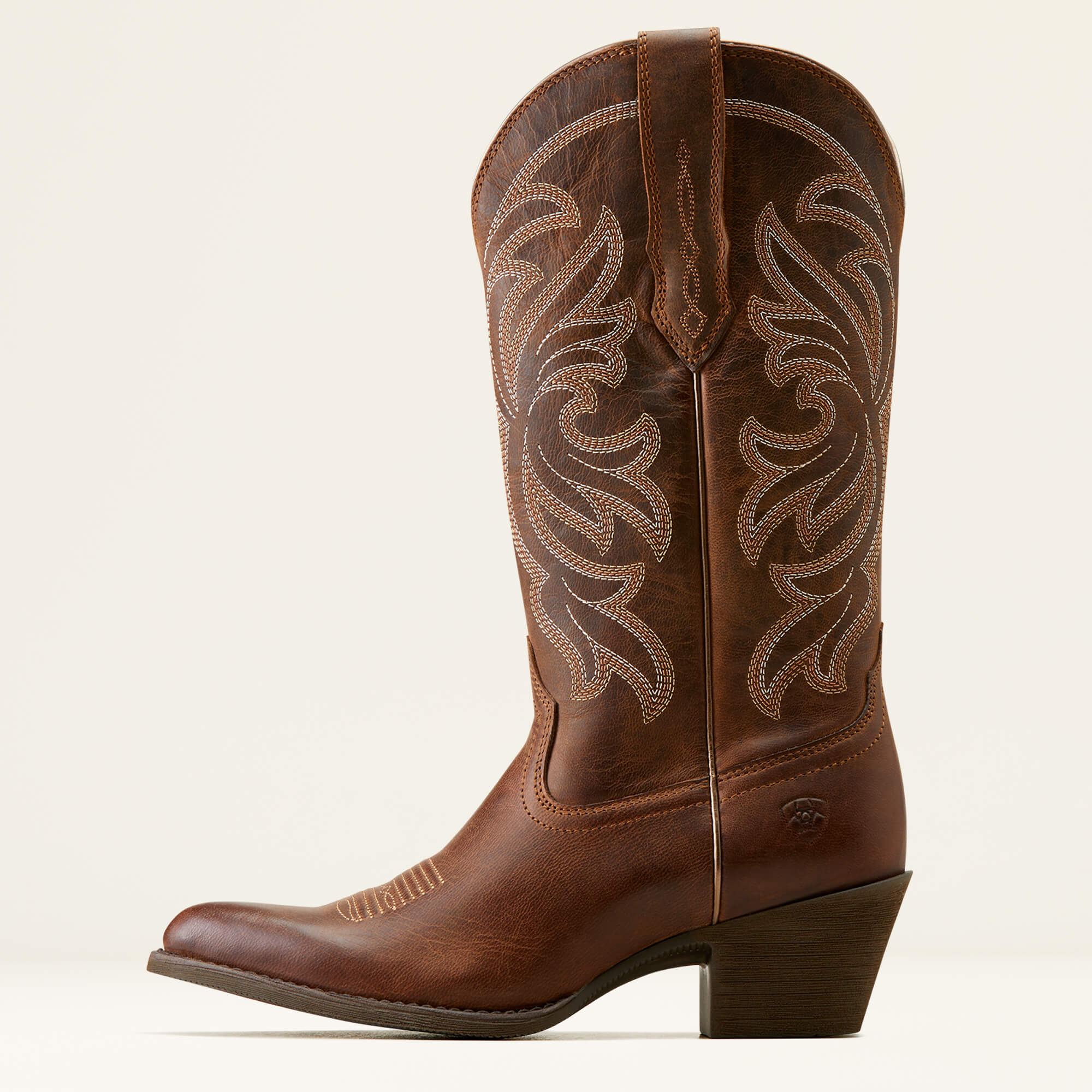 ARIAT Heritage J Toe Stretchfit Western Boots - Womens Cowgirl - Sassy Brown - Image 3