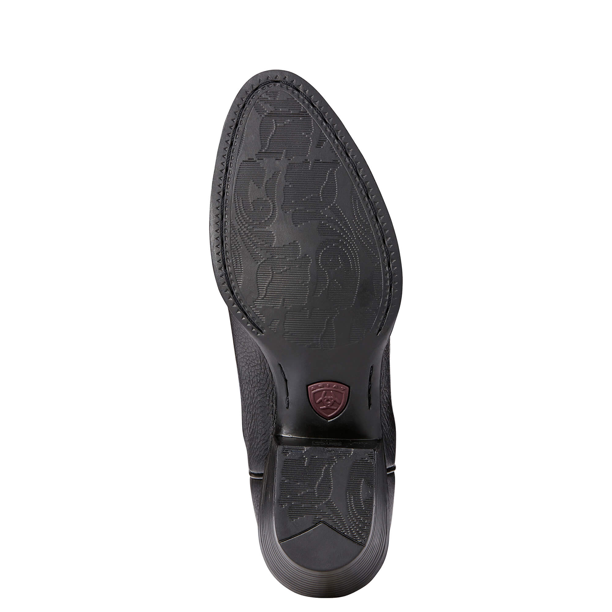 ARIAT Heritage Western R Toe Boots - Womens Cowgirl - Black Deertan - Image 6