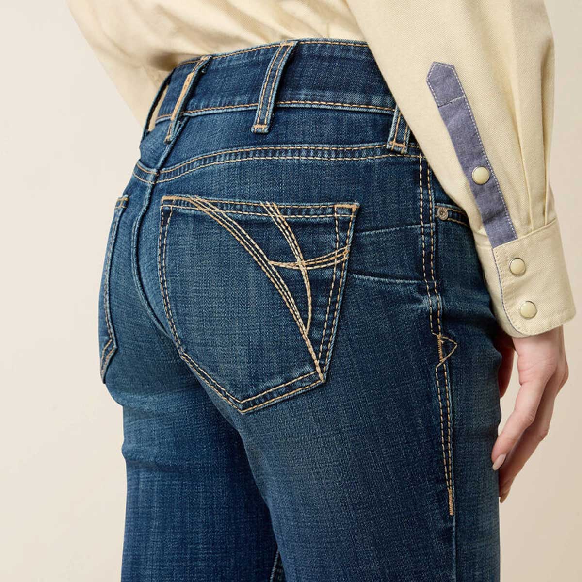 ARIAT Mid Rise Fiona Boot Cut Jeans - Women's - Istanbul - Image 3