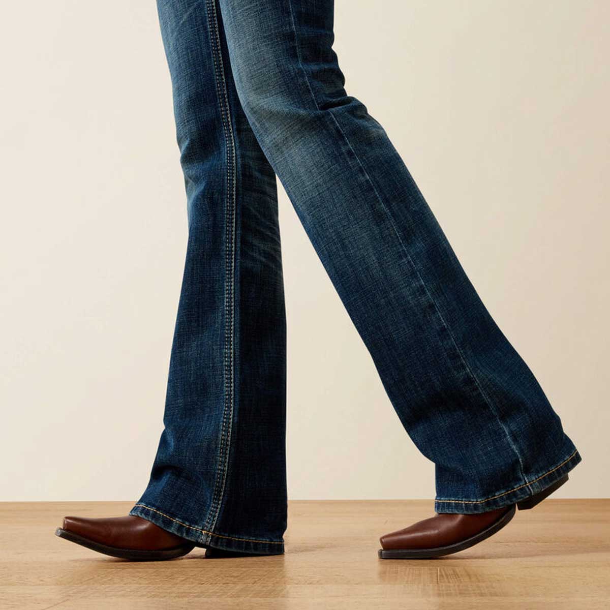 ARIAT Mid Rise Fiona Boot Cut Jeans - Women's - Istanbul - Image 4