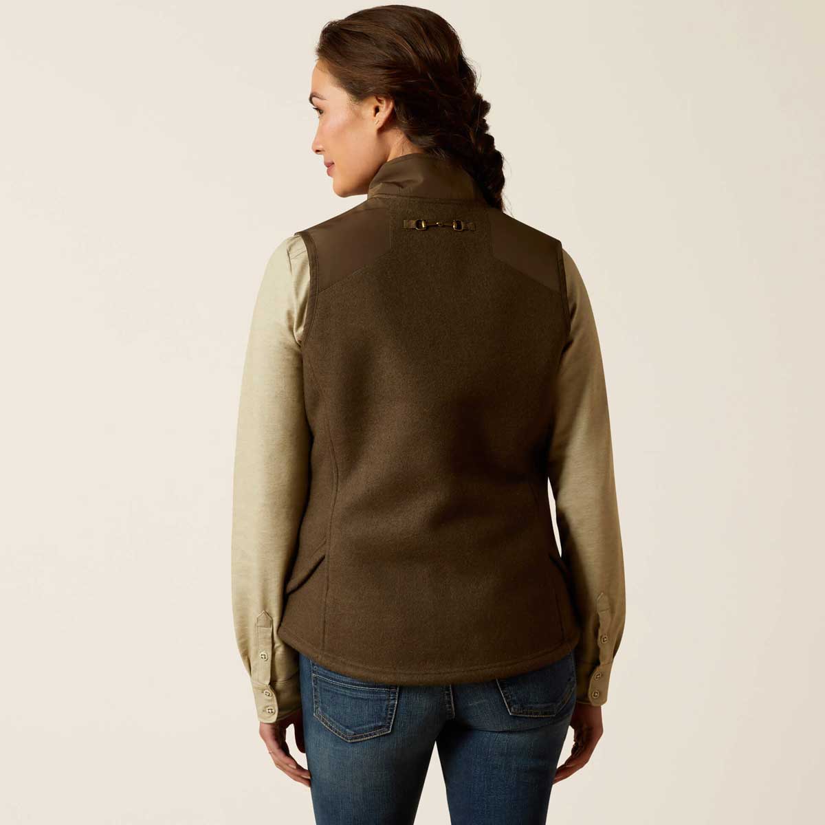 ARIAT Millbrae Gilet - Womens - Earth - Image 5