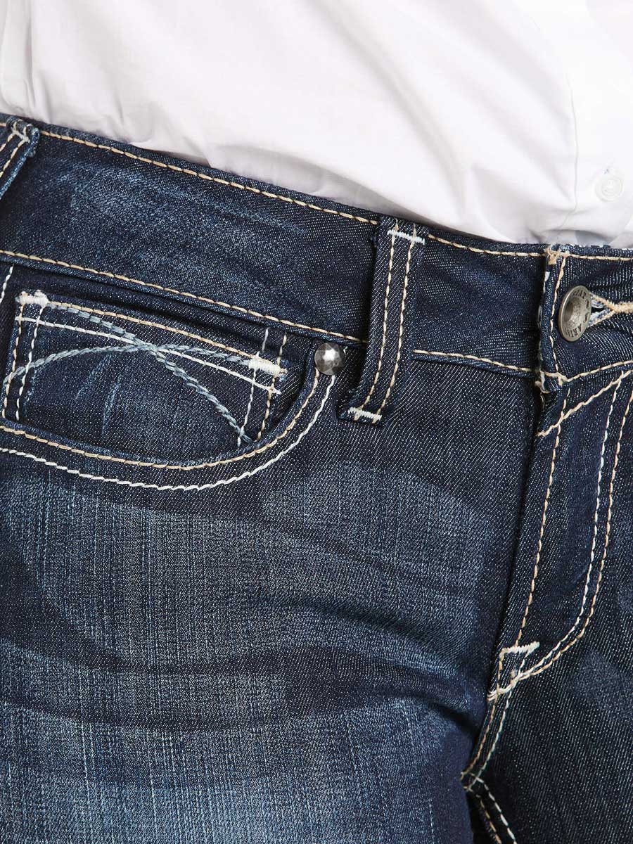 ARIAT R.E.A.L Ella Skinny Jeans - Ladies - Mid Rise Outseam - Image 5