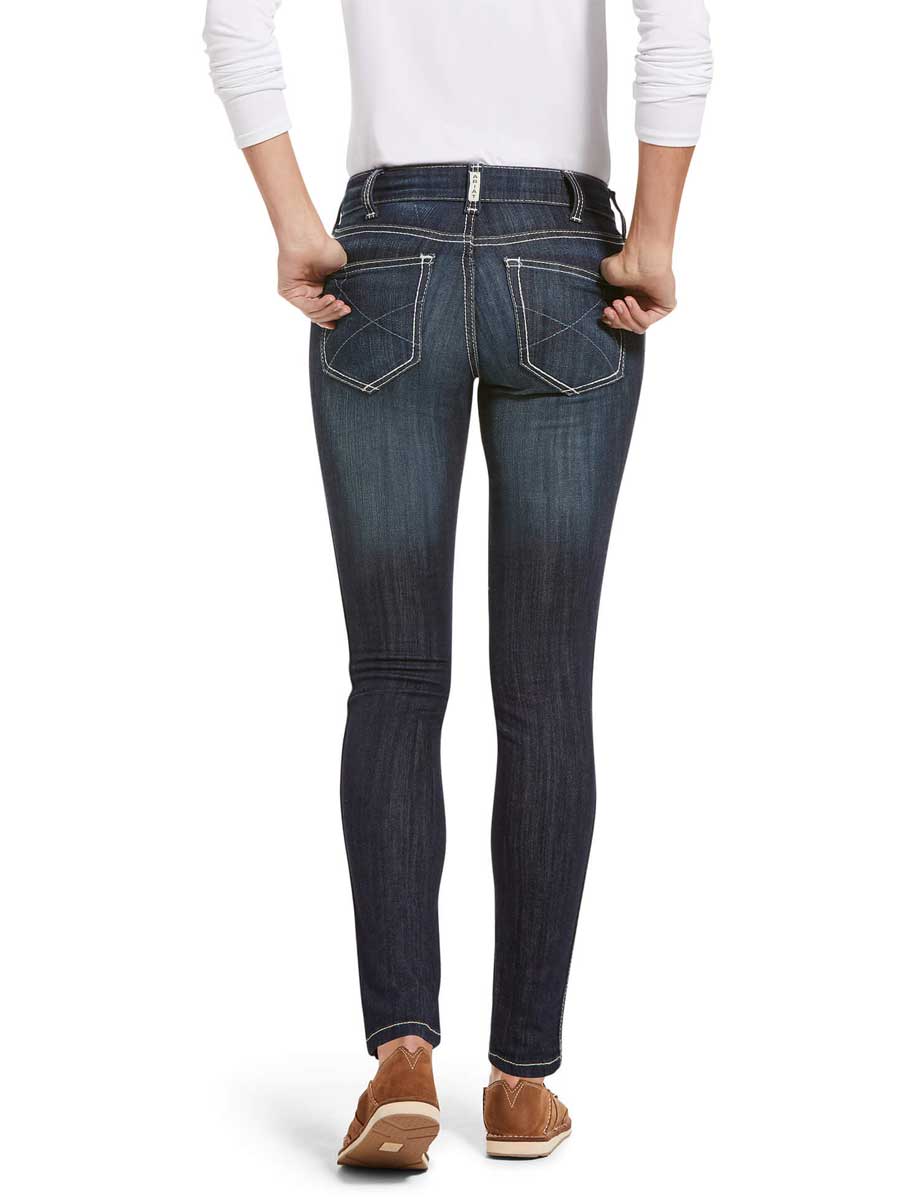 ARIAT R.E.A.L Ella Skinny Jeans - Ladies - Mid Rise Outseam - Image 6
