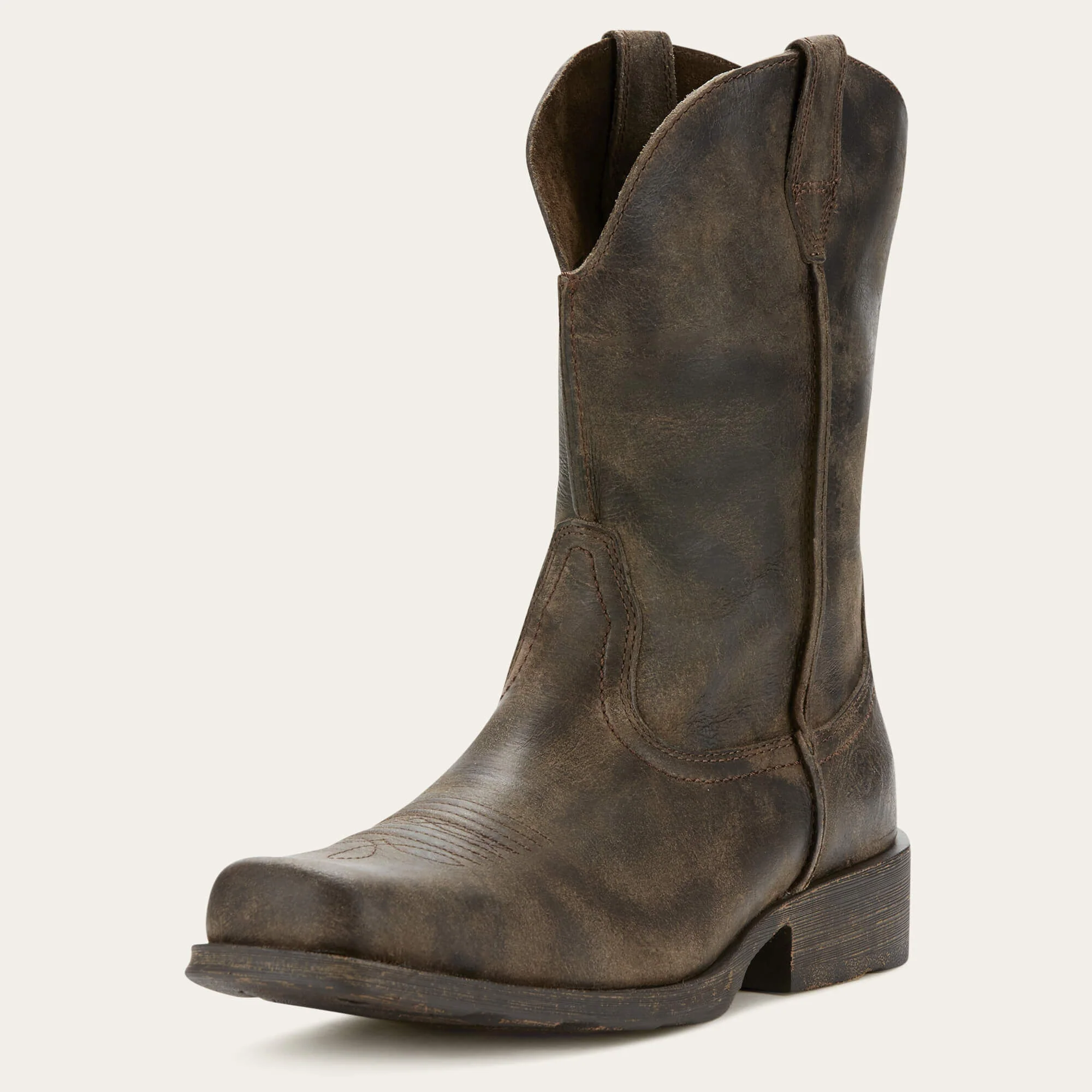 ARIAT Rambler Western Cowboy Boots - Mens - Antiqued Grey