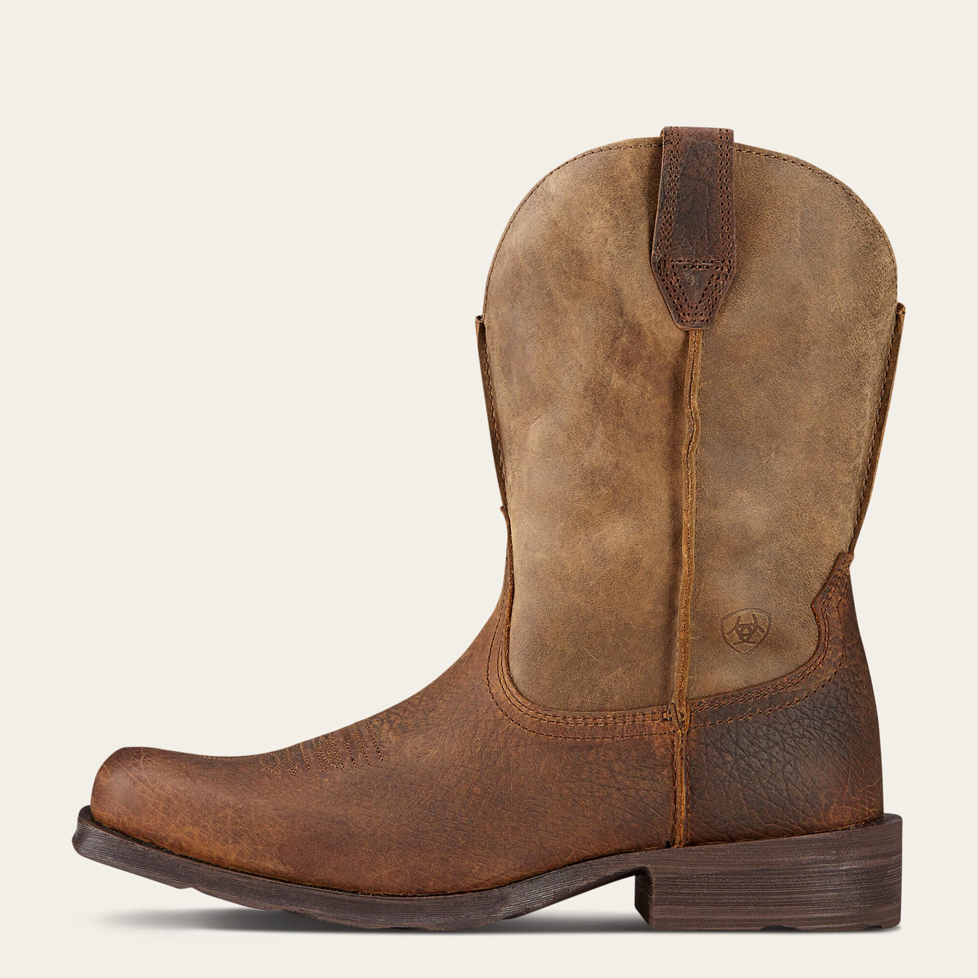 ARIAT Rambler Western Cowboy Boots - Mens - Earth - Image 3