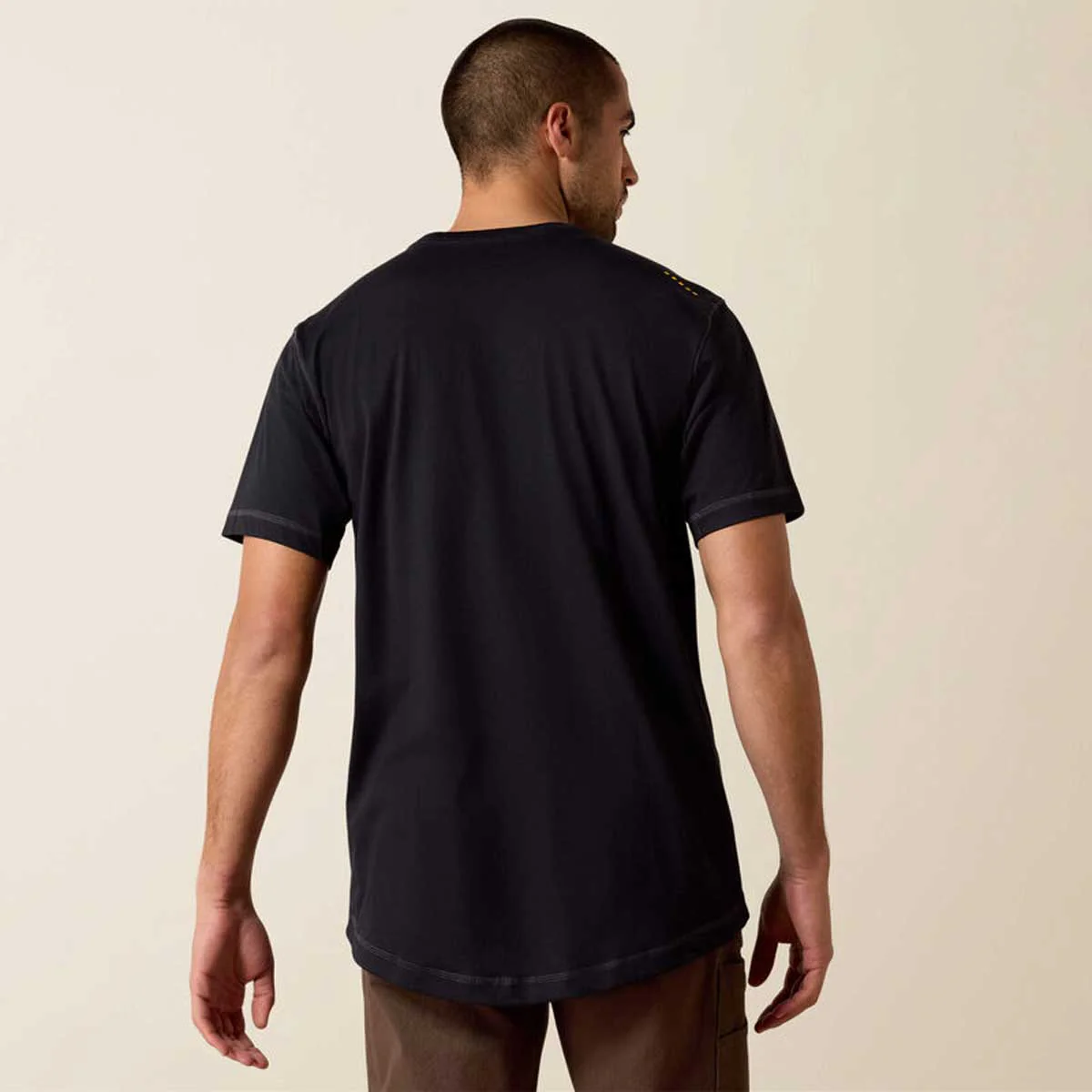 ARIAT Rebar Workman T-Shirt - Mens - Black - Image 3