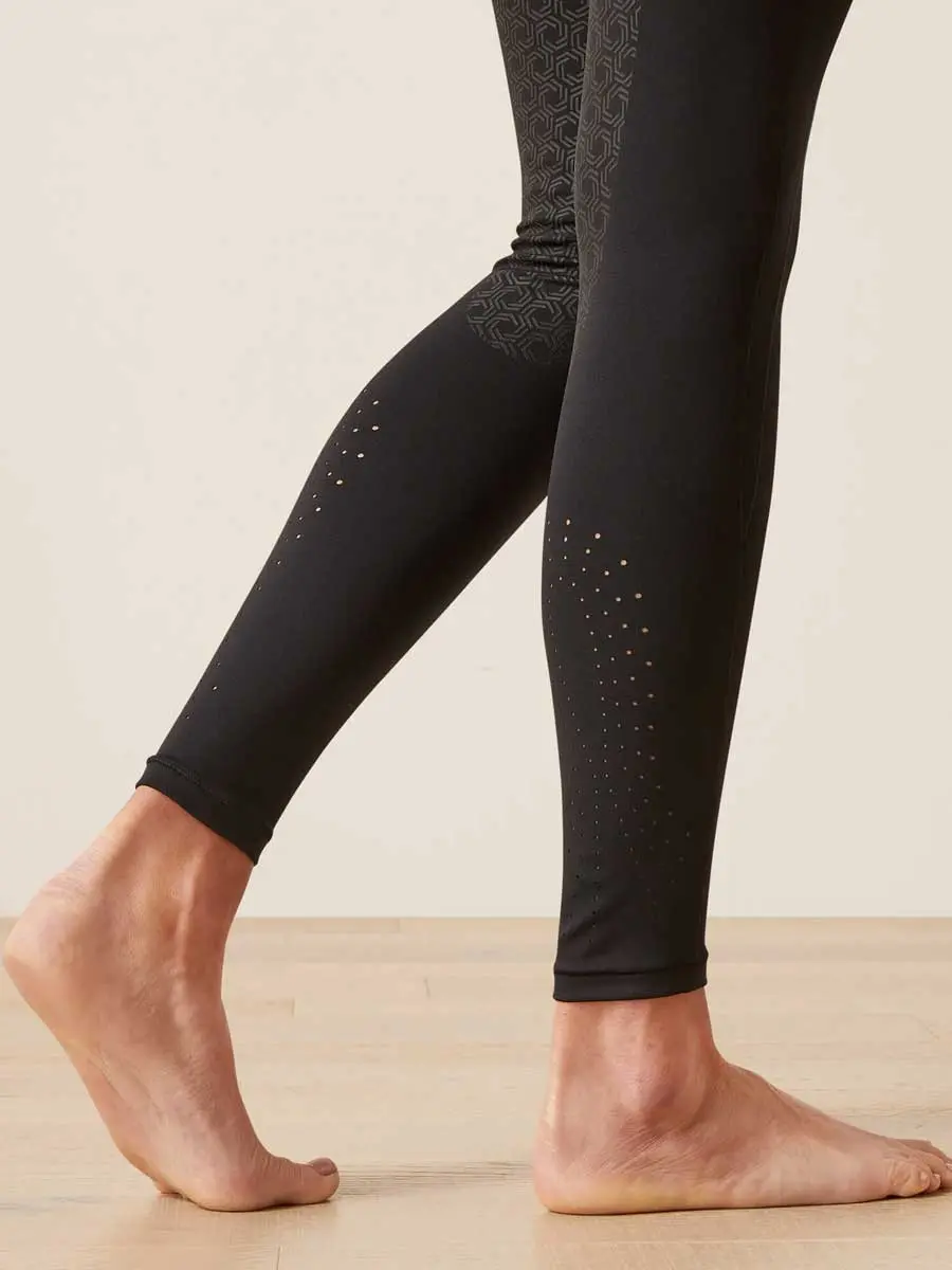 ARIAT Eos 2.0 Full Seat Riding Tights - Womens - Black - Image 4