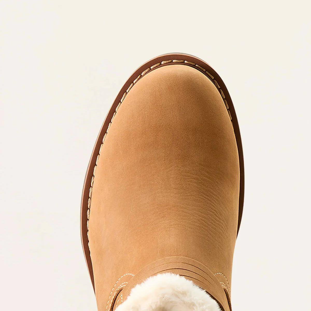 ARIAT Savannah Sherpa Waterproof Boots - Womens - Carmel Tan - Image 4