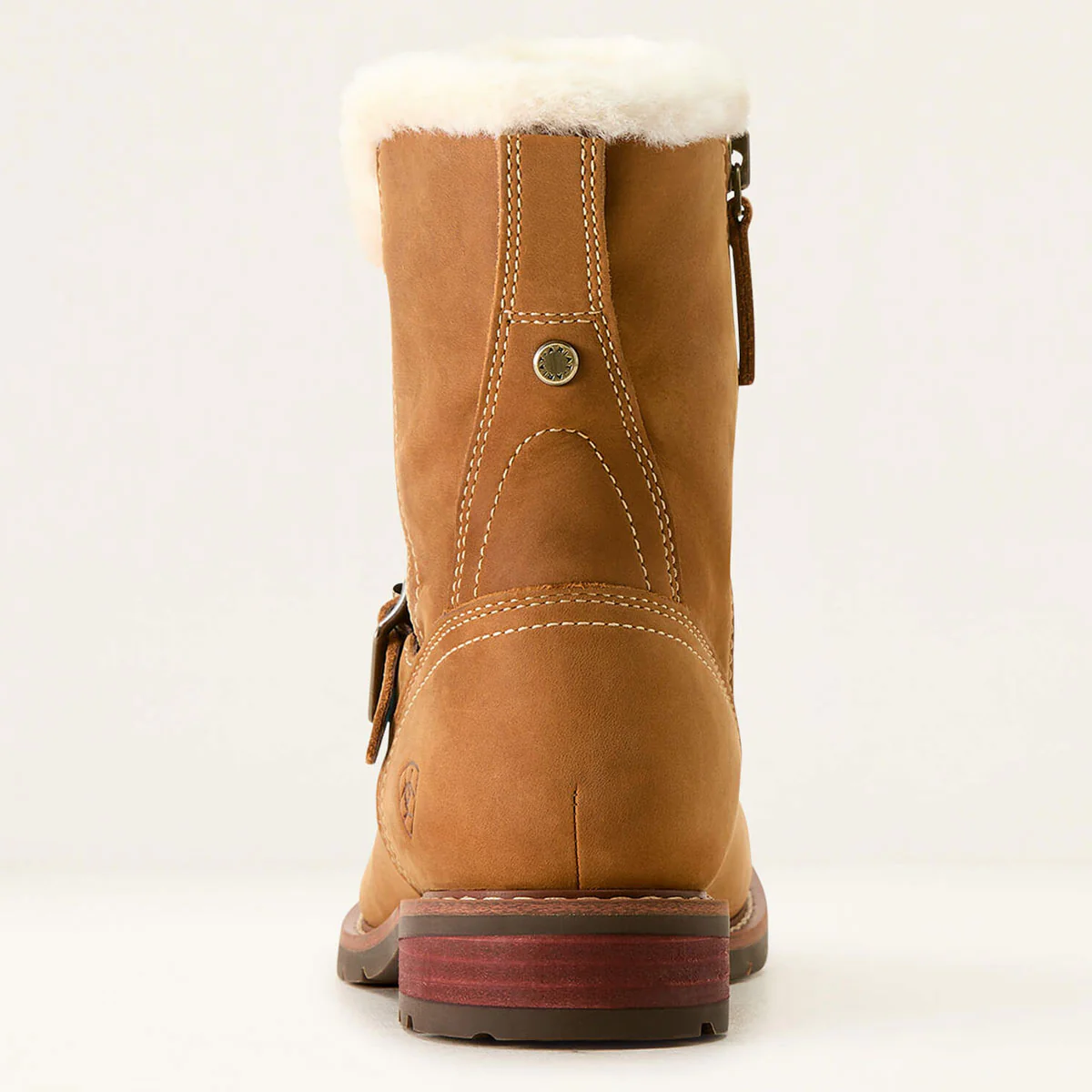 ARIAT Savannah Sherpa Waterproof Boots - Womens - Carmel Tan - Image 5