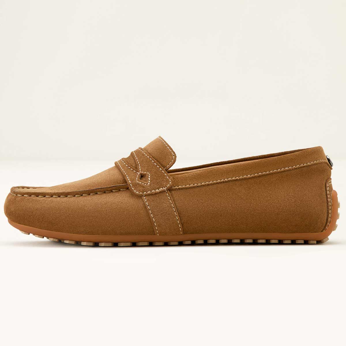 ARIAT Selene Driving Shoe - Womens - Caramel Suede - Image 2
