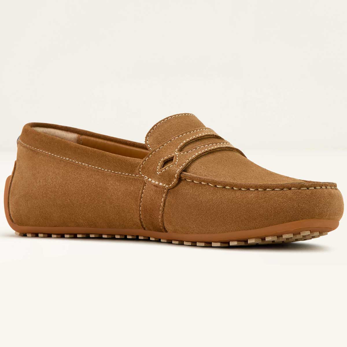 ARIAT Selene Driving Shoe - Womens - Caramel Suede - Image 6