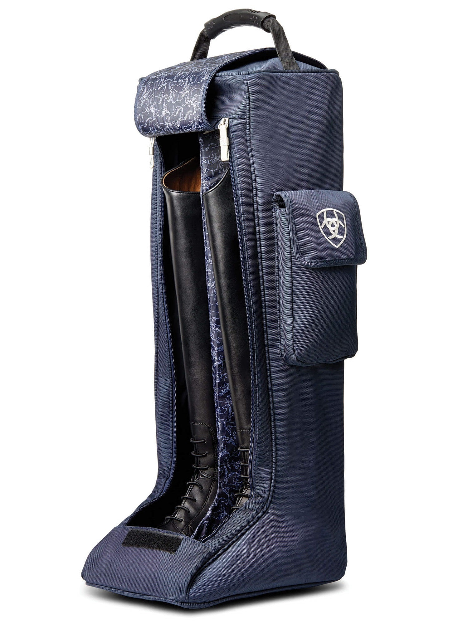 ARIAT Team Tall Boot Bag - Navy - Image 2