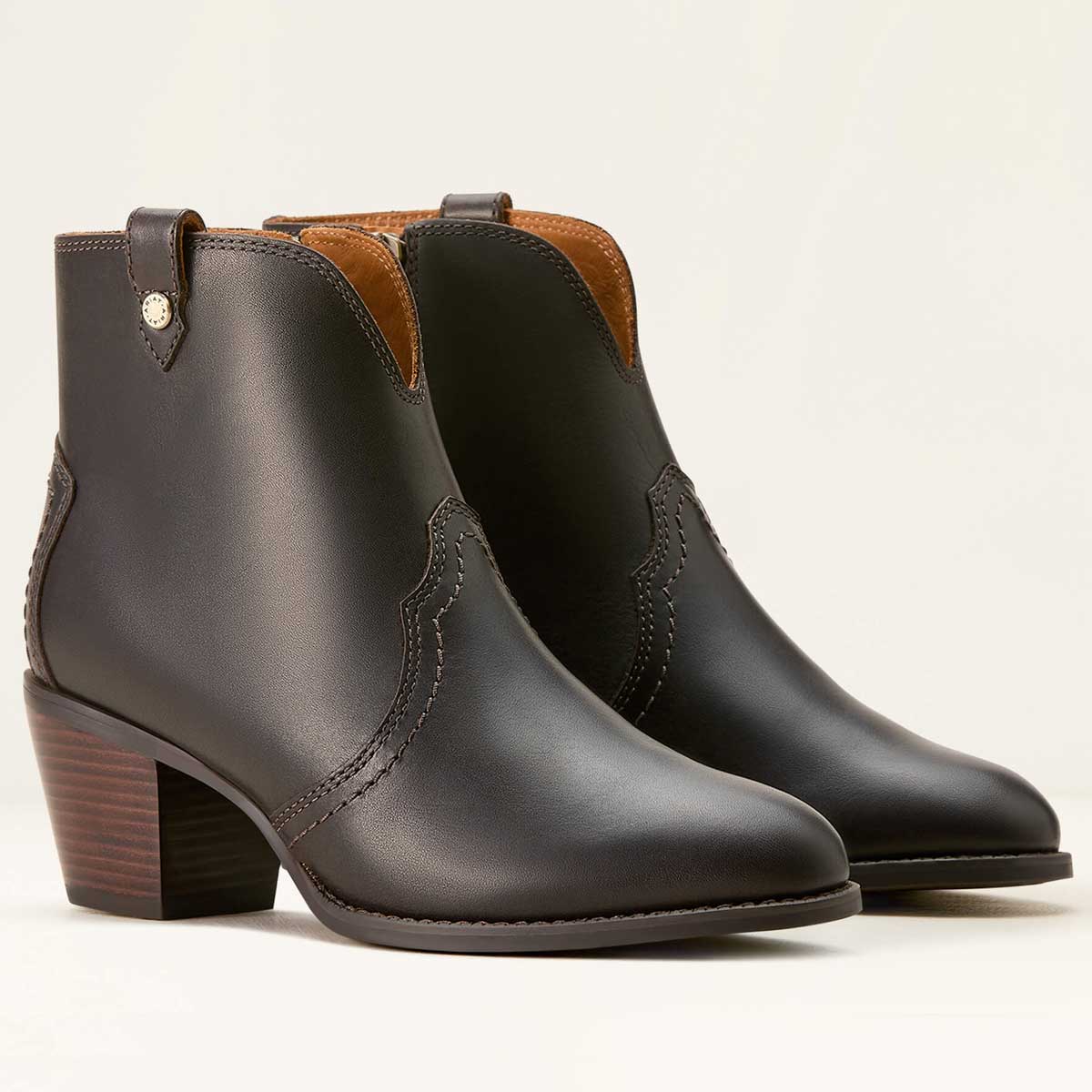 ARIAT Tilbury Ankle Boots - Womens - Chocolate Truffle - Image 7