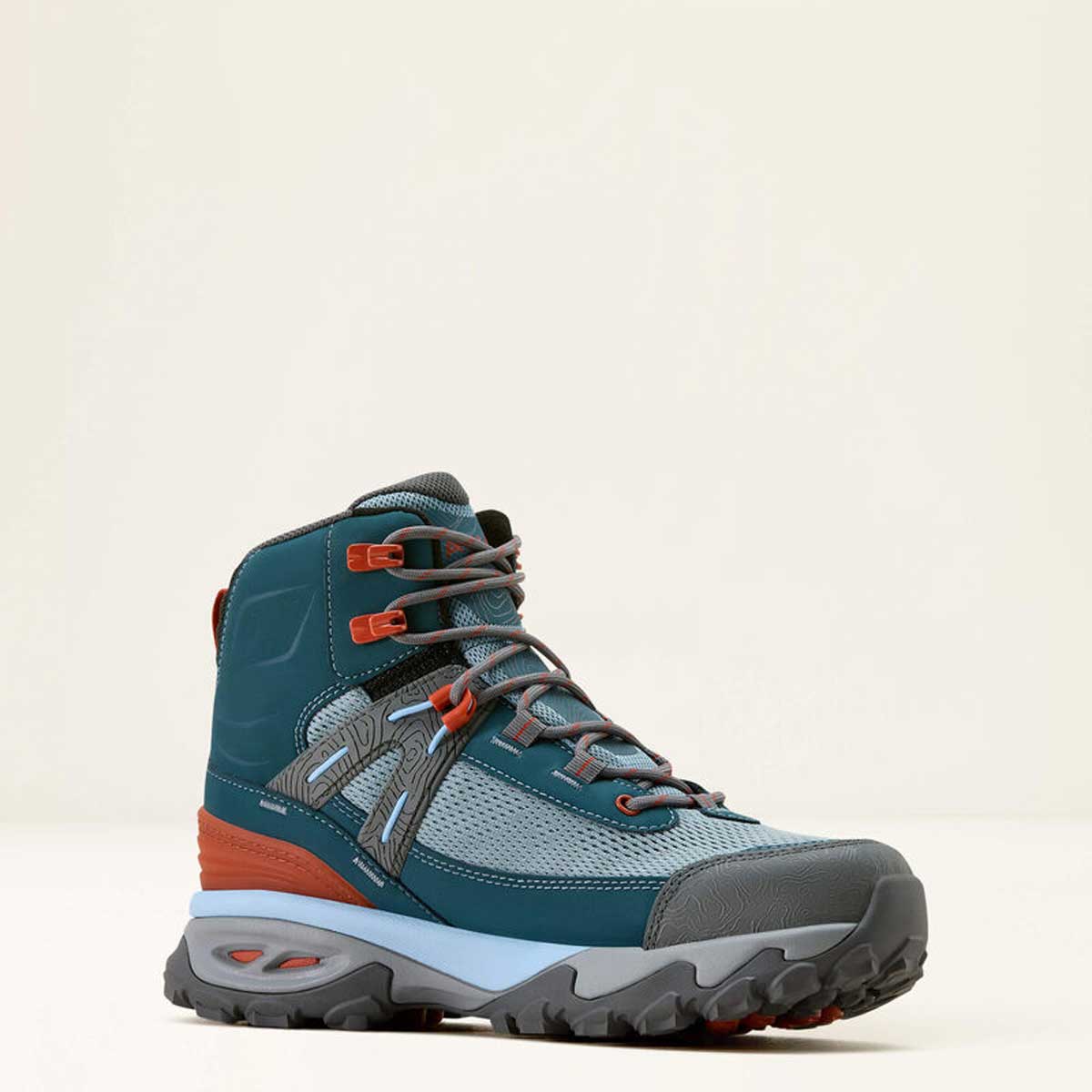 ARIAT Traverse Mid H20 Waterproof Boots - Womens - Blue Depths - Image 7