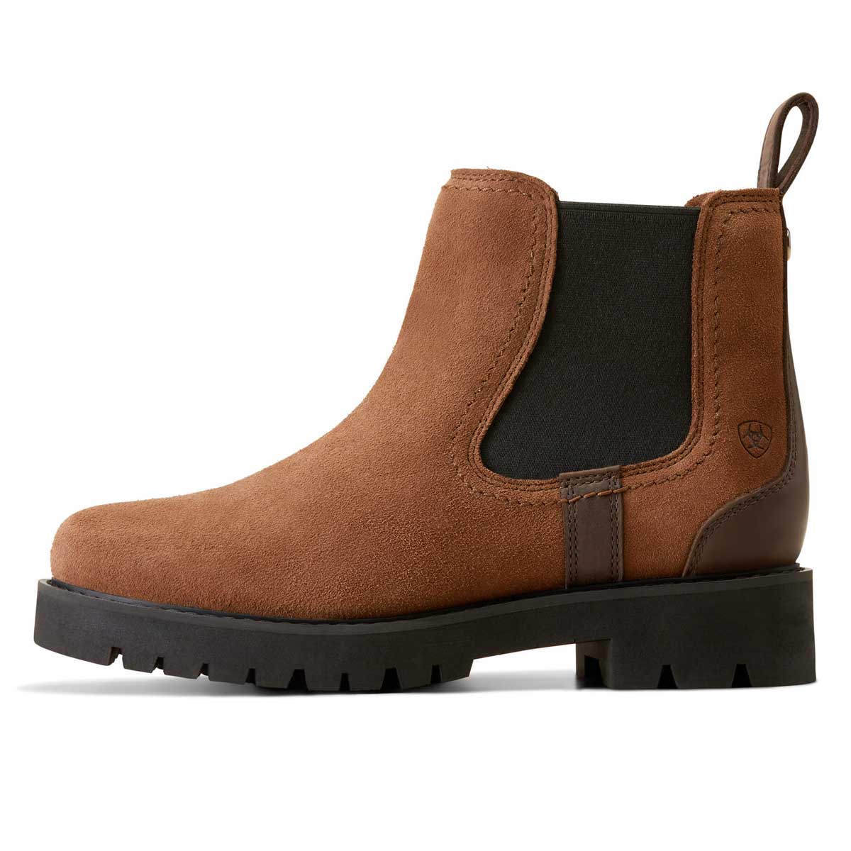 ARIAT Wexford Lug H2O Waterproof Chelsea Boots - Womens - Dark Earth - Image 2