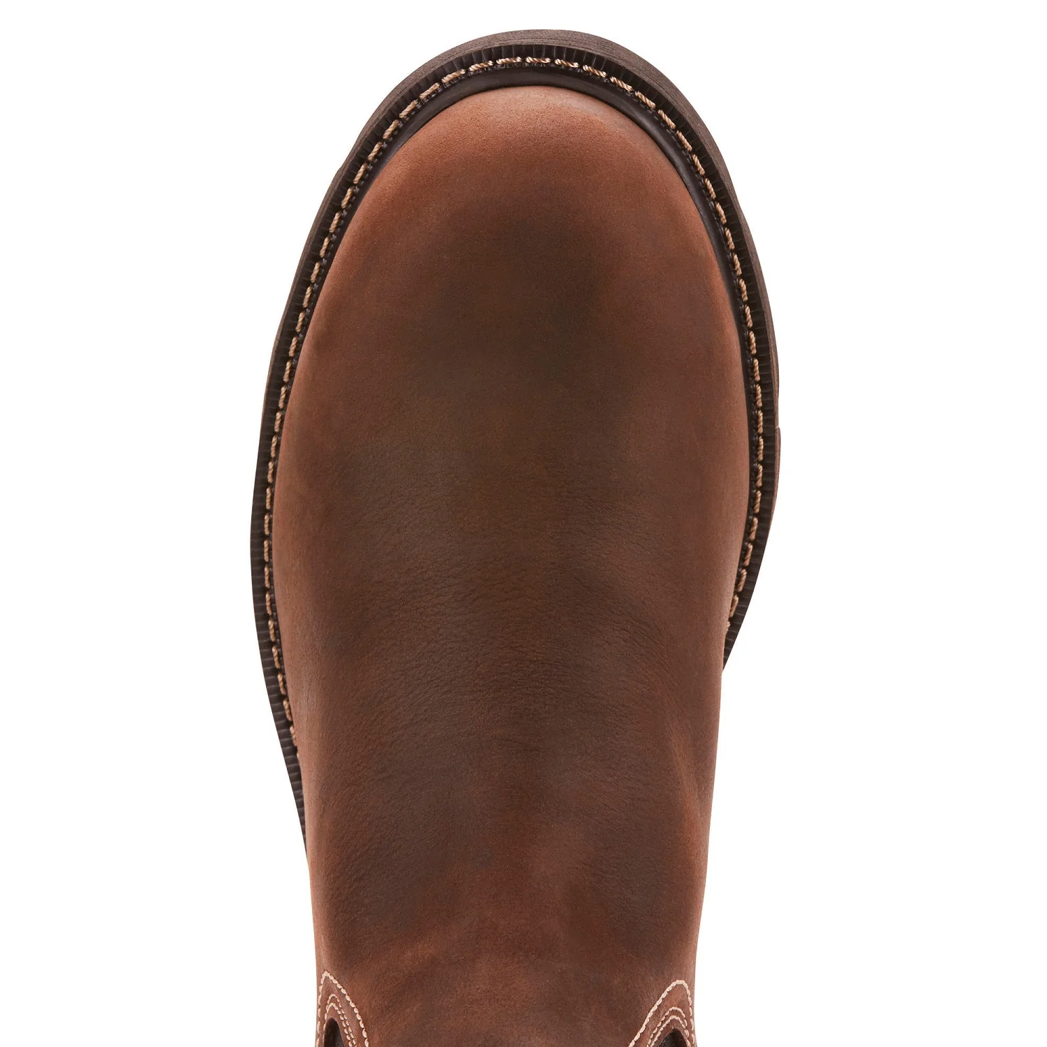 ARIAT Groundbreaker Chelsea Work Boots - Mens H2O Steel Toe Cap - Dark Brown - Image 6