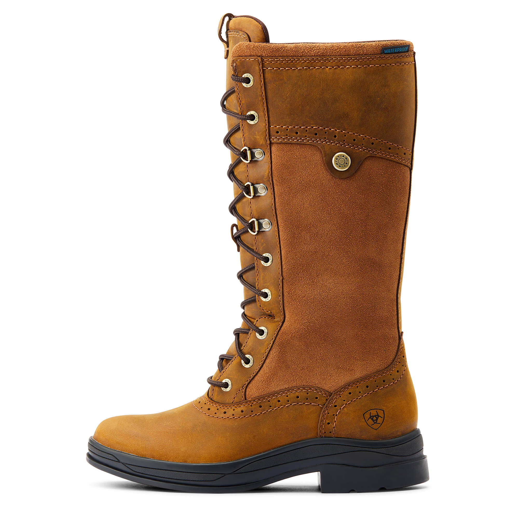ARIAT Wythburn II Boots - Womens Waterproof H2O - Weathered Brown - Image 4