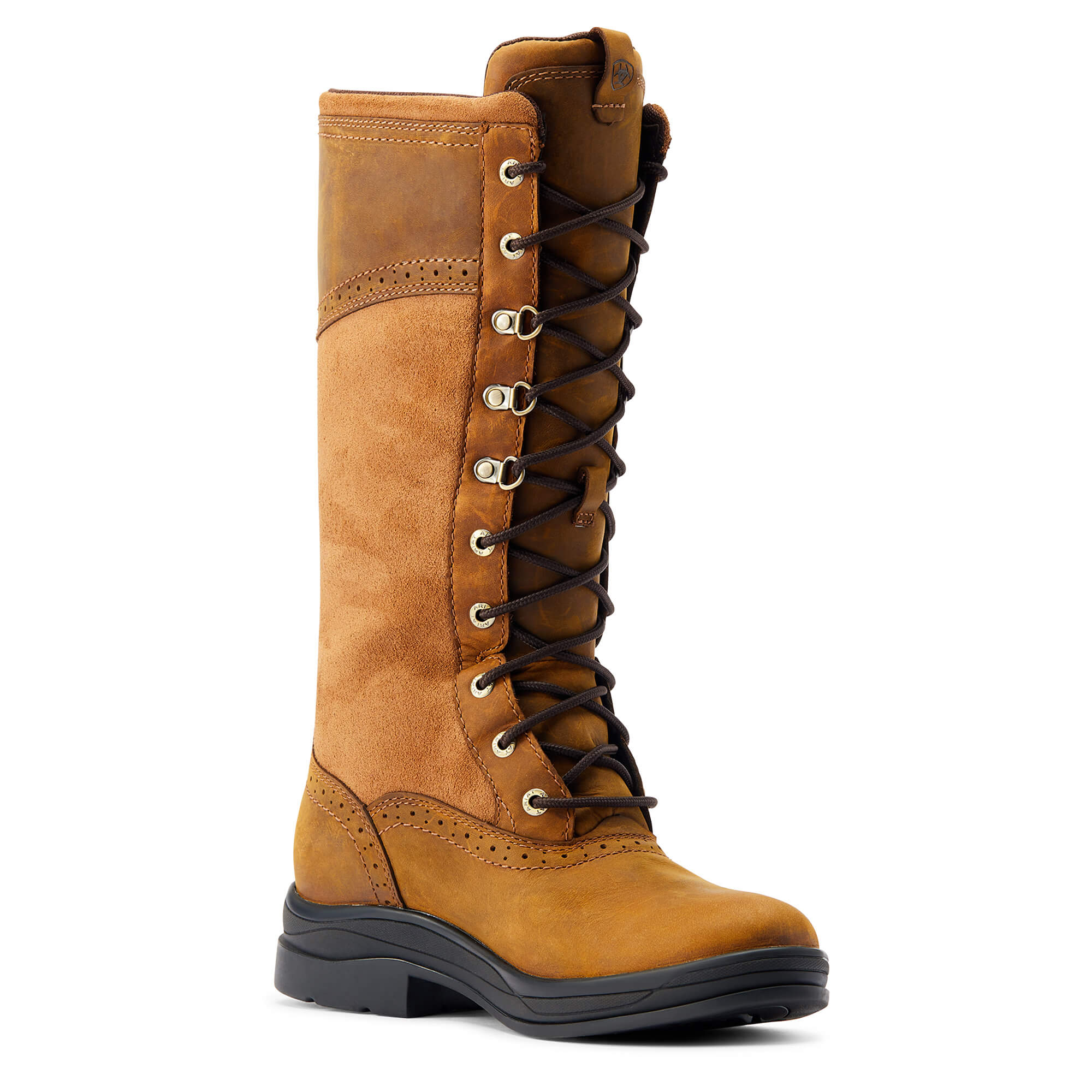 ARIAT Wythburn II Boots - Womens Waterproof H2O - Weathered Brown - Image 7