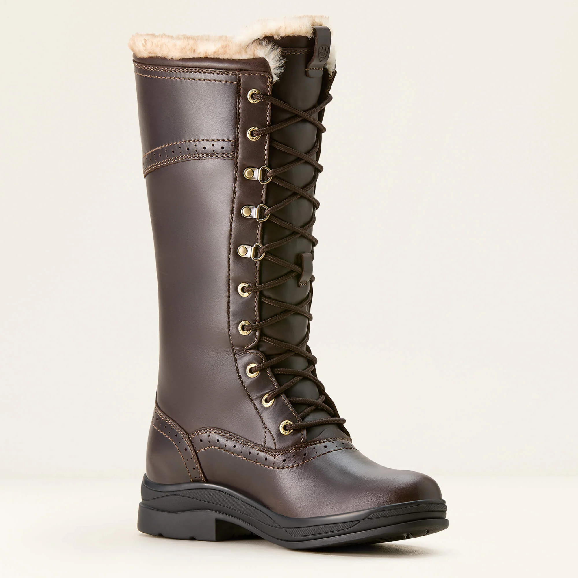 ARIAT Wythburn II Sherpa Boots - Womens Waterproof - Dark Mocha - Image 7