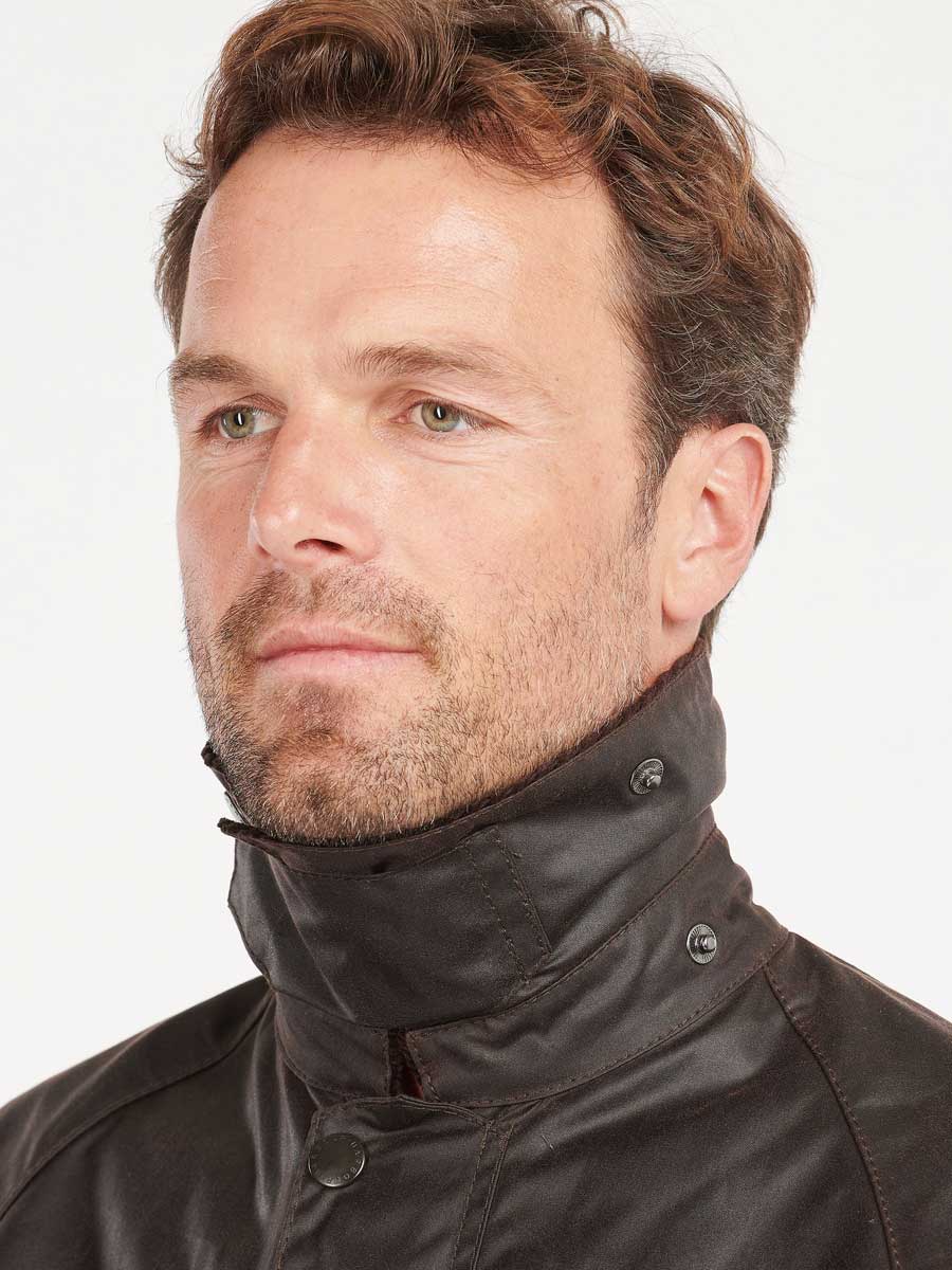 BARBOUR Bedale Wax Jacket - Mens - Rustic - Image 6