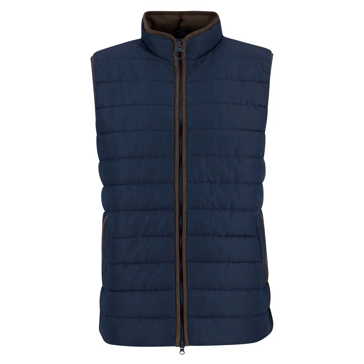 BARBOUR Broughton Quilted Gilet - Mens - Navy - Image 2