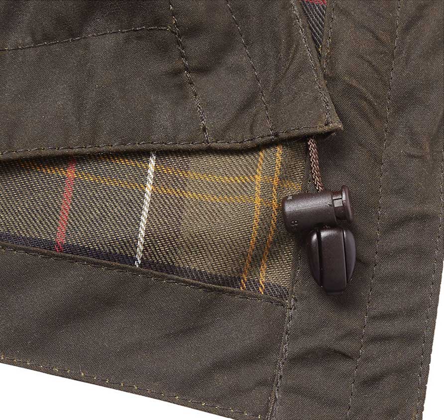 Barbour Classic Sylkoil Hood - Olive - Image 2