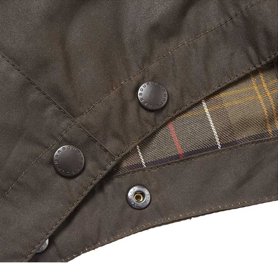 Barbour Classic Sylkoil Hood - Olive - Image 3